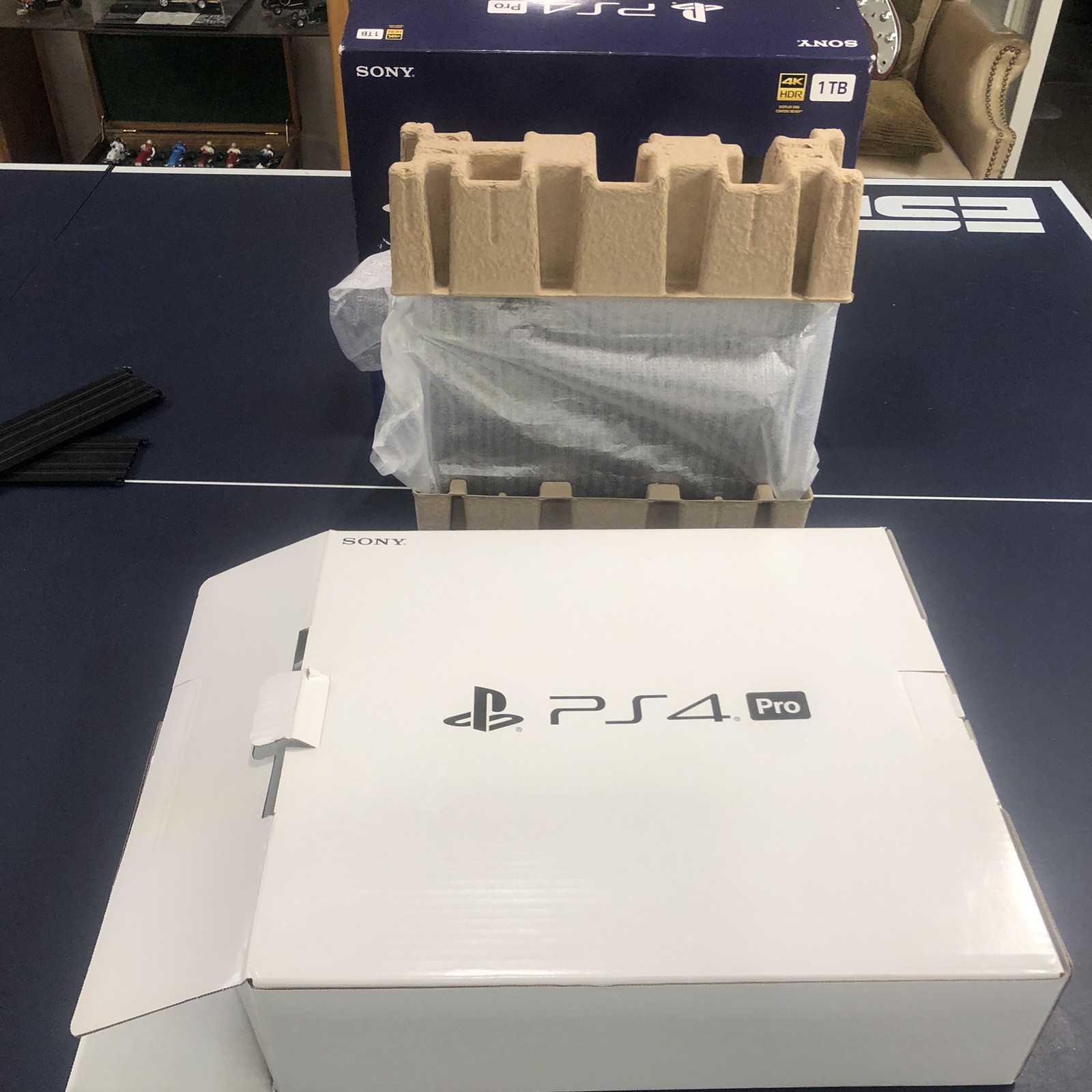 SONY PS4 4K HDR 1 TB – Includes 2 Controllers & 15 Classic Games