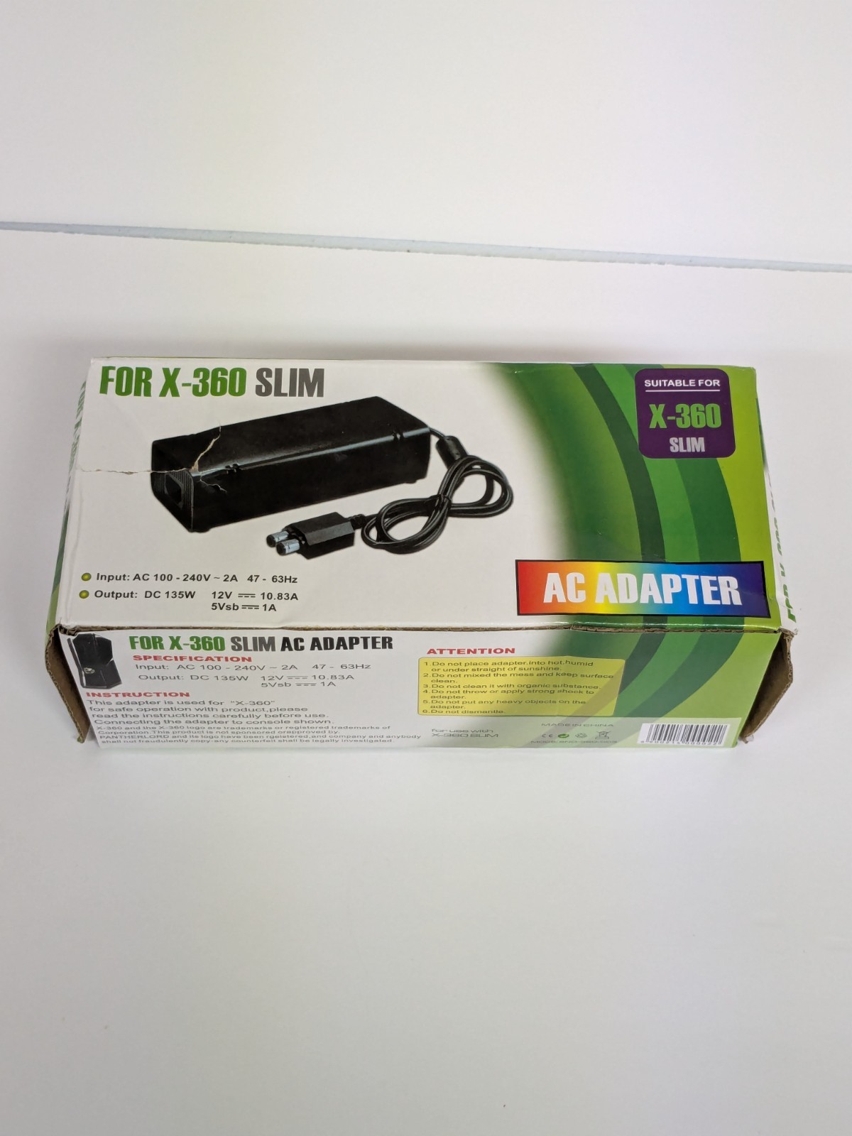 Microsoft Xbox 360 Slim Console 4GB Kinect Bundle – 3 Games -Kinect Adventures