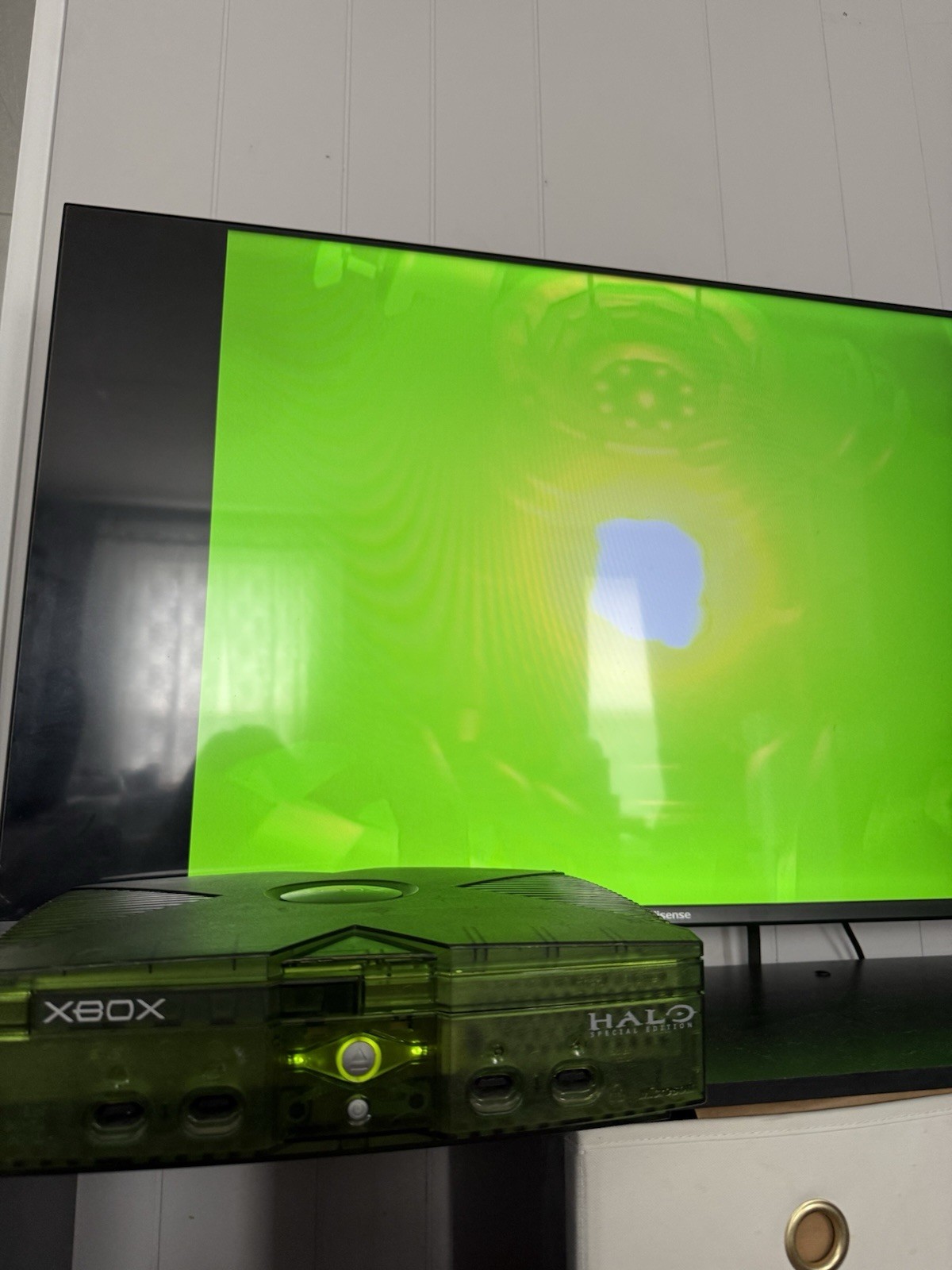 Halo Special Edition Xbox 360 Console Bundle Halo Controller Power Cables Works