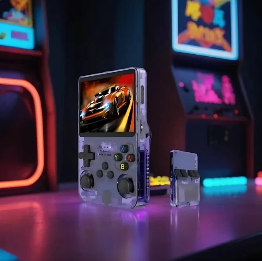 R36S Retro Handheld Game Gaming Console Linux System Handheld 64GB, 128GB, 264GB