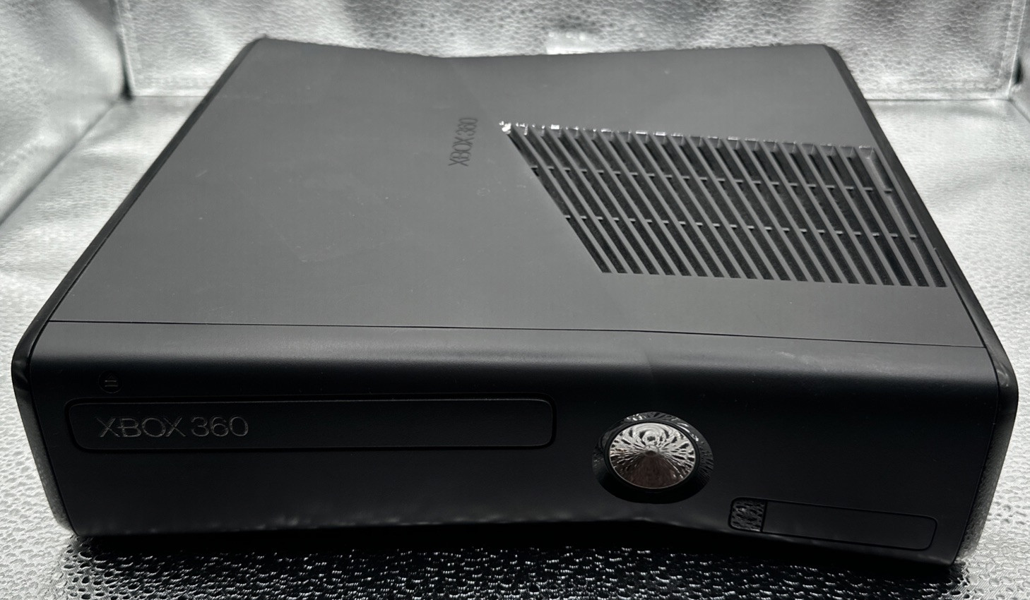 Microsoft Xbox 360 S Model 1439 Console Power Cord & Controllers 4GB *Tested*