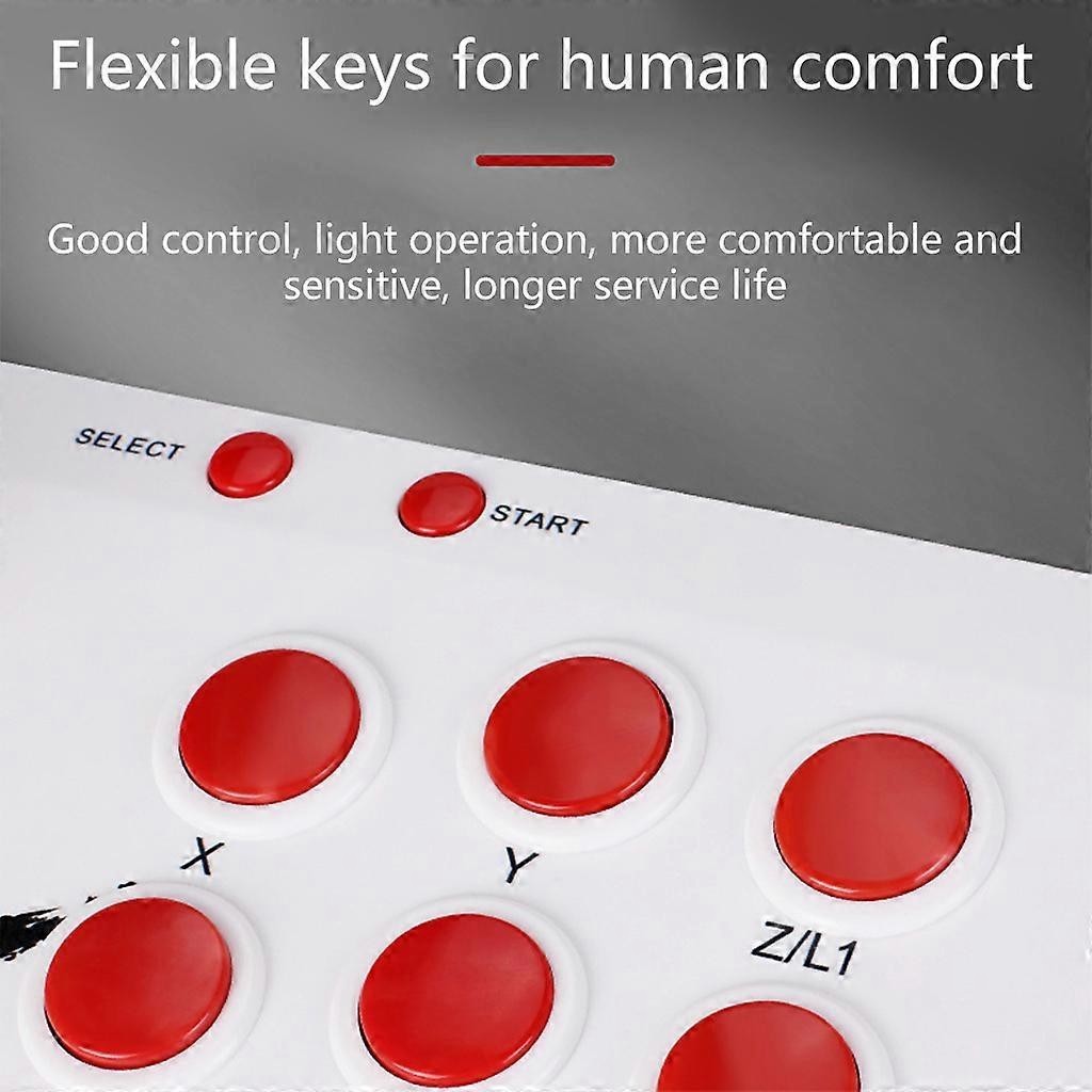 M8-X6 Arcade Video Game Console with Arcade Joystick 4K Built-in 20000+ Games