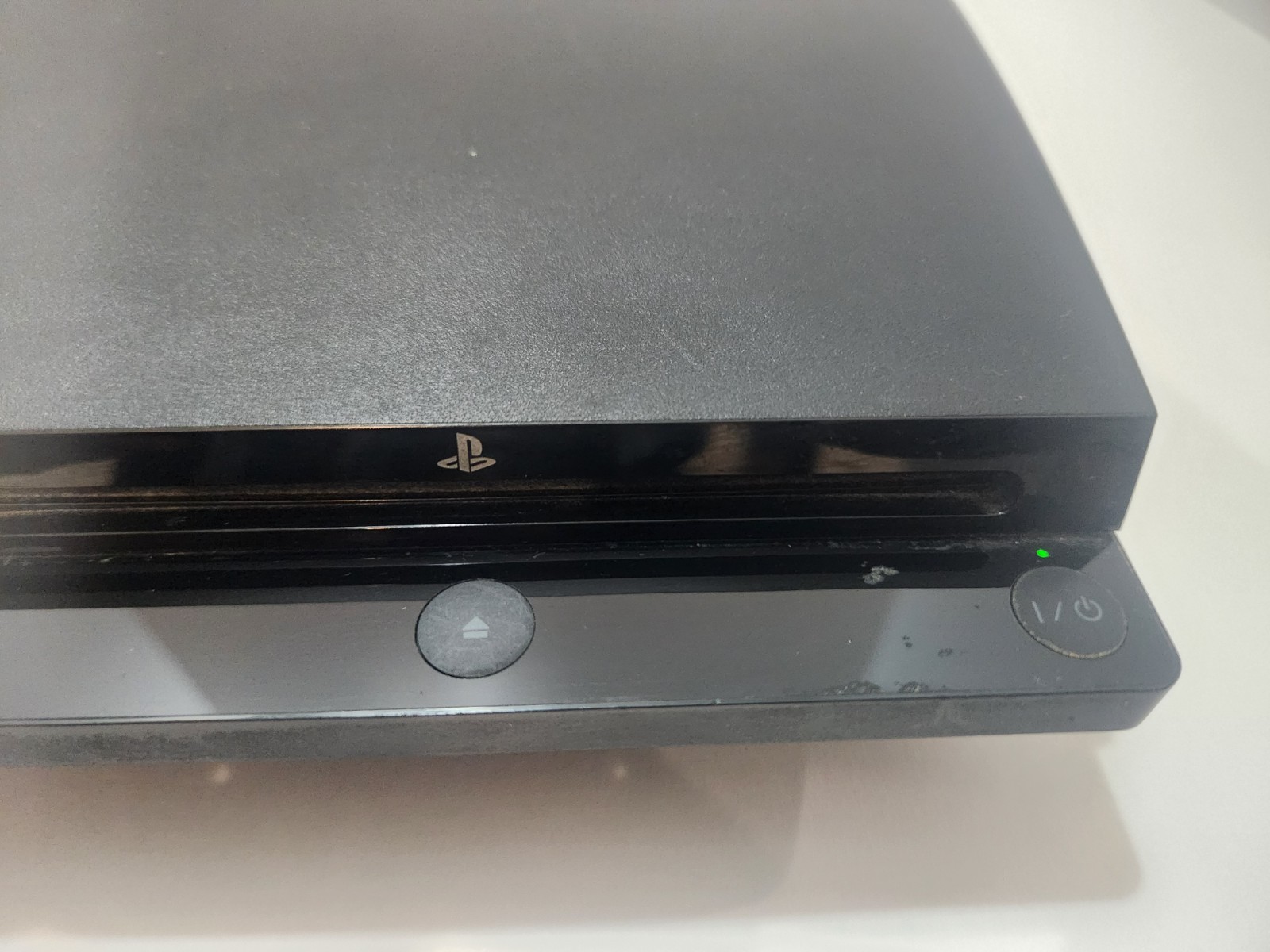 Sony PlayStation 3 PS3 Slim CECH-3001A Console Untested W/ Power Cord Turns On