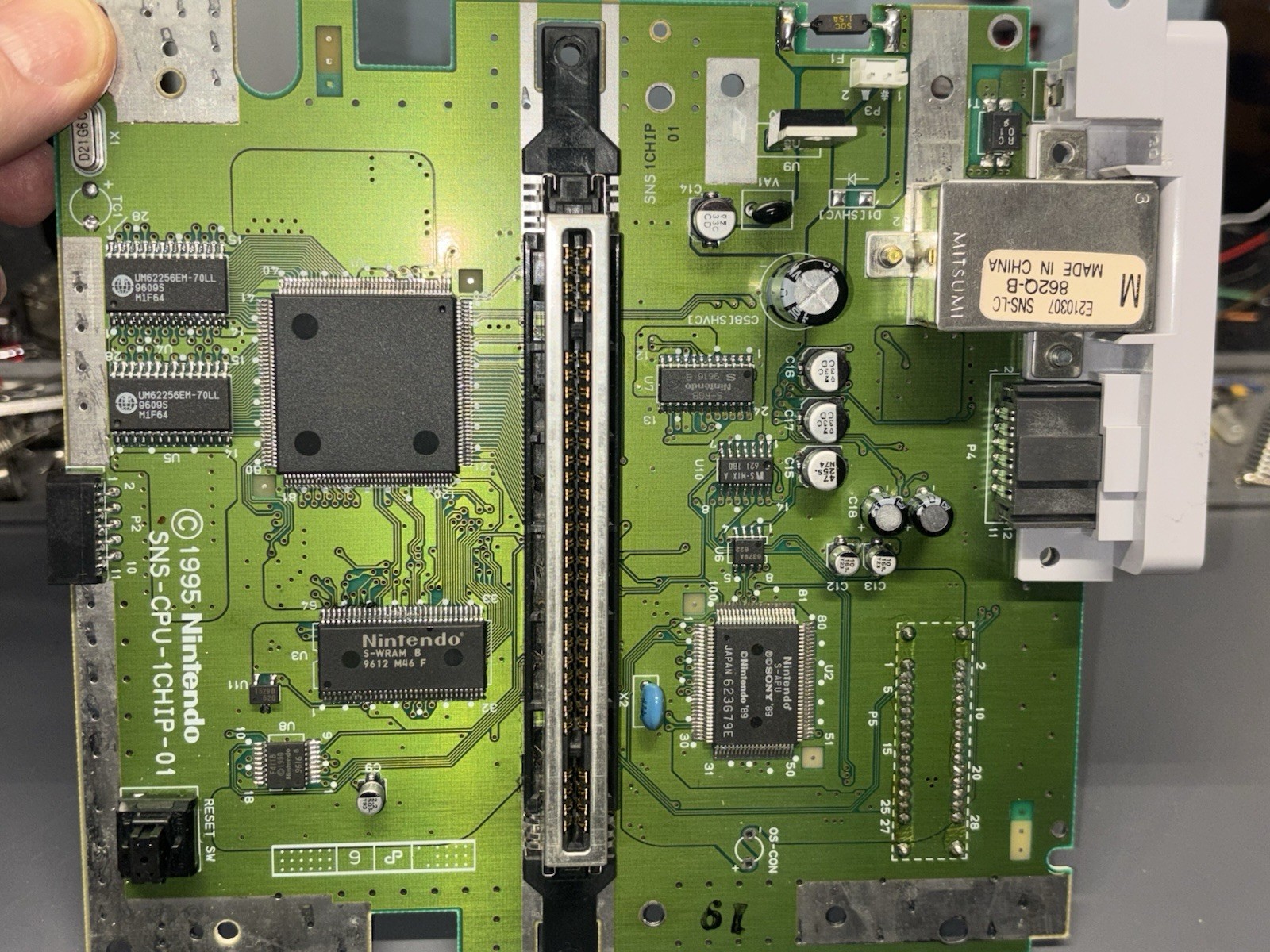 Ultimate SNES RGB Upgrade Super Nintendo 1 Chip 01 Rev. Full Recap