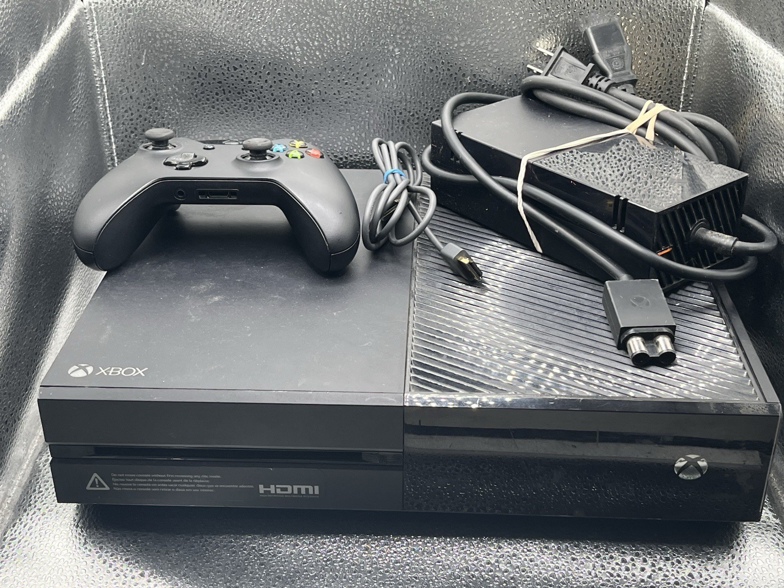 Microsoft Xbox One 1TB Console Black + Controller Tested Bundle