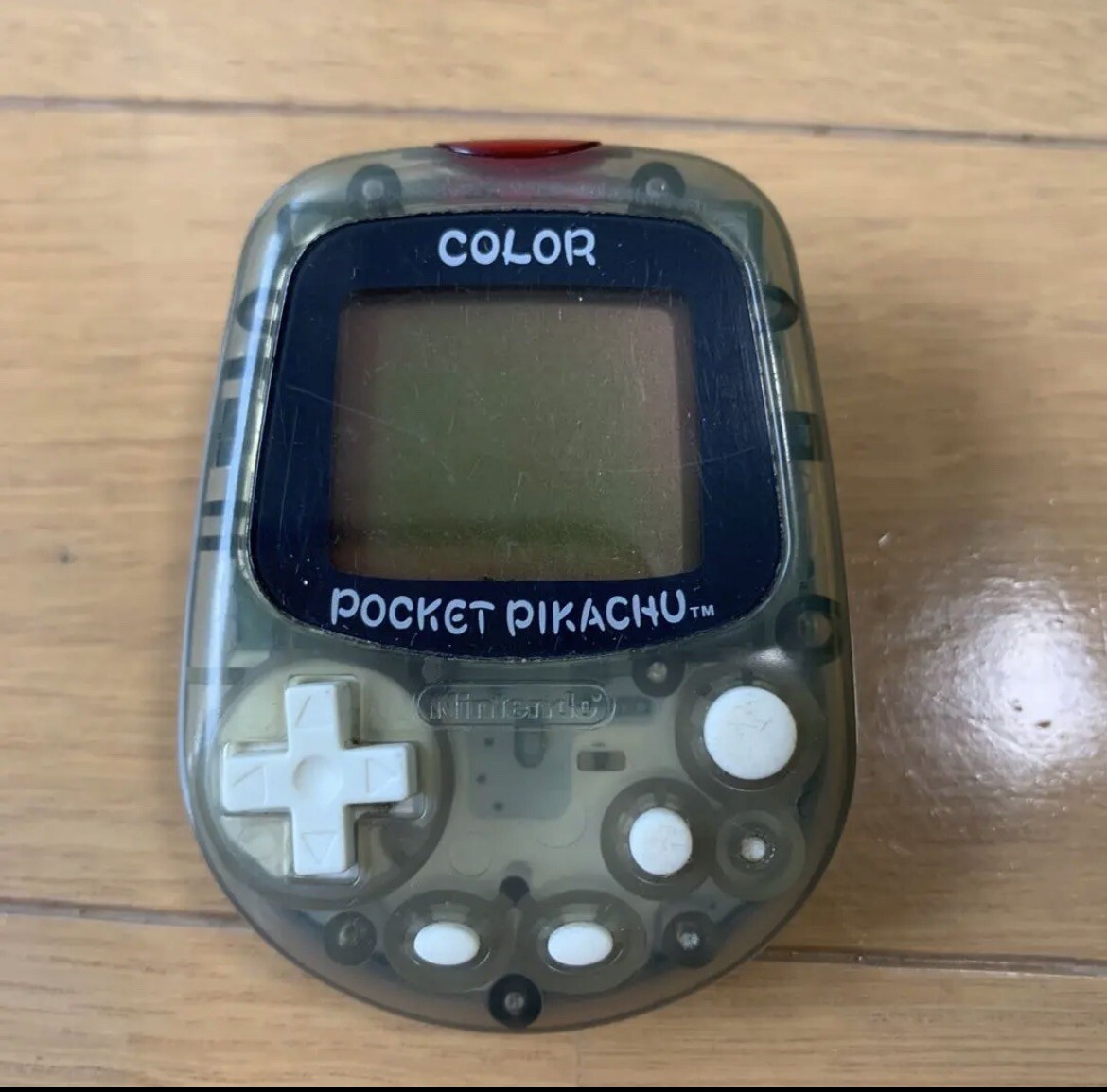 NINTENDO Pocket Pikachu Color Yellow & Clear 2 set Pedometer Pokemon Used Tested