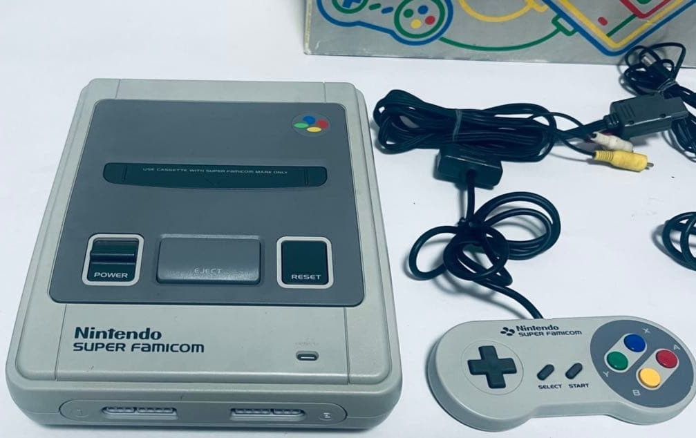 Nintendo Super Famicom SHVC-001 Model Home retro game console Tested Boxed 1990