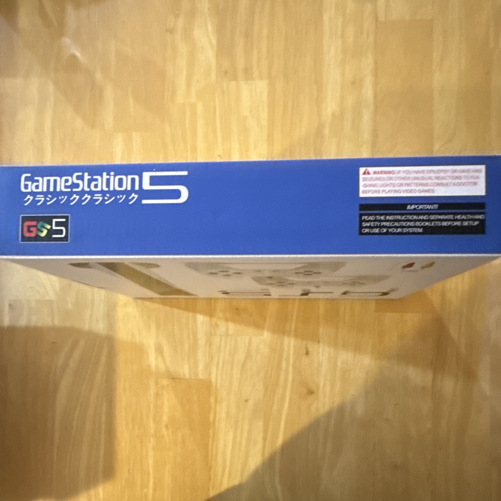 GS5 GameStation 5 Console, 8BIT, Composite RCA AV Out, 2 Controllers