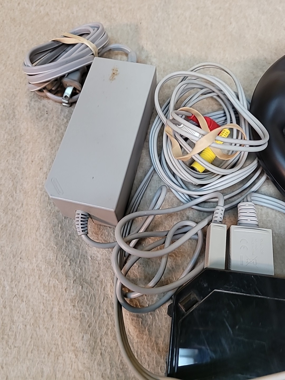 Nintendo Wii Black Console Lot