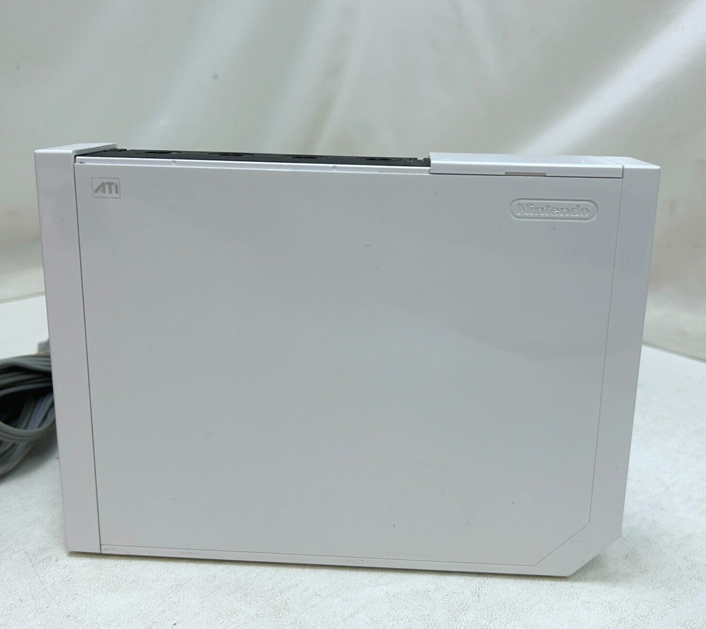 Nintendo Wii Console RVL-001 With 3 Controllers, Cords, and Motion Sensor