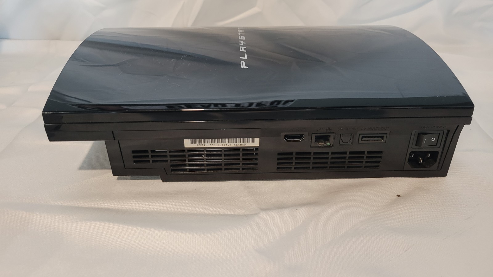 Sony PlayStation 3 PS3 Fat Console CECHG01 Tested Working OEM Controller Bundle