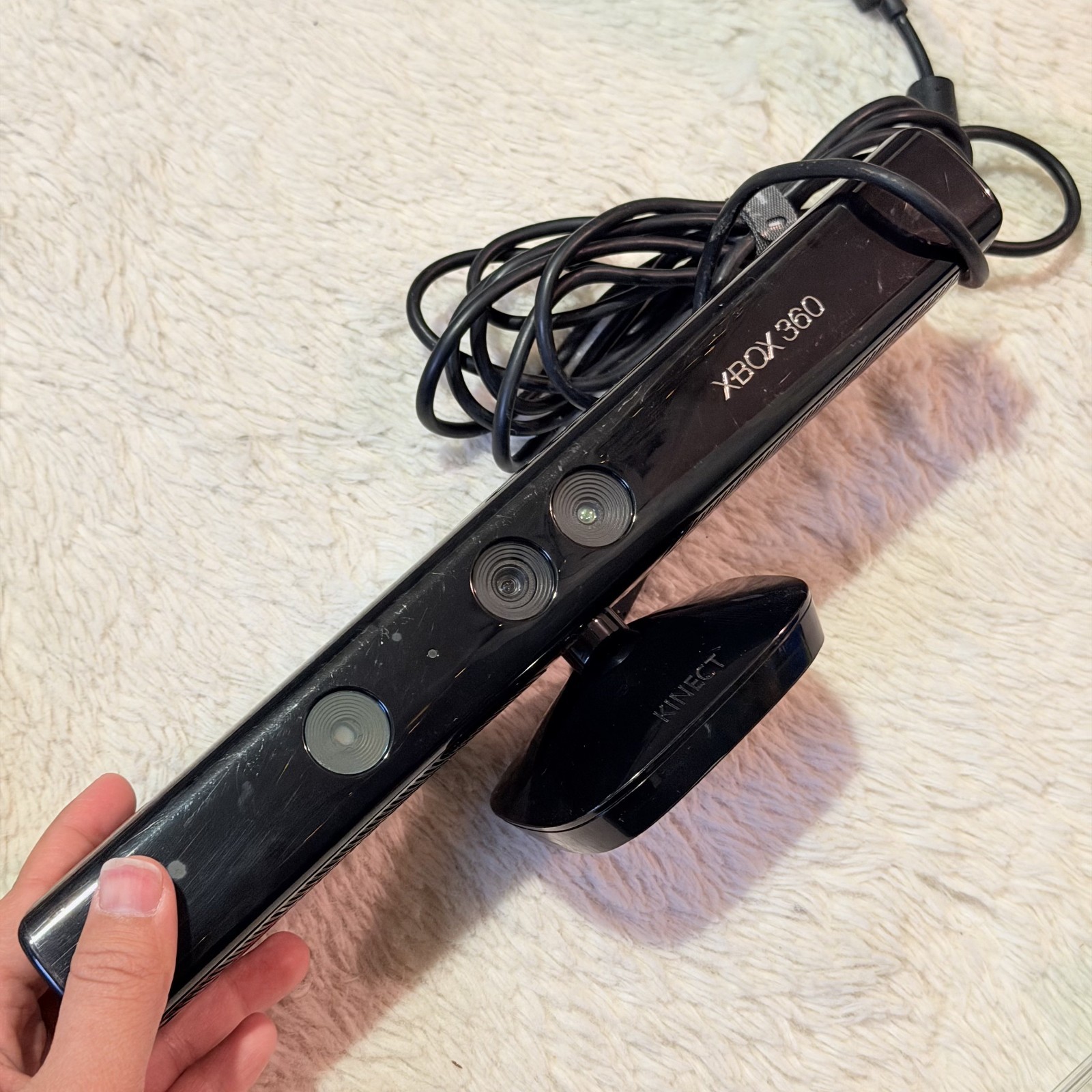 Xbox 360 Console 60gb Bundle 5 Games Kinect Wireless Adapter Controller Tested