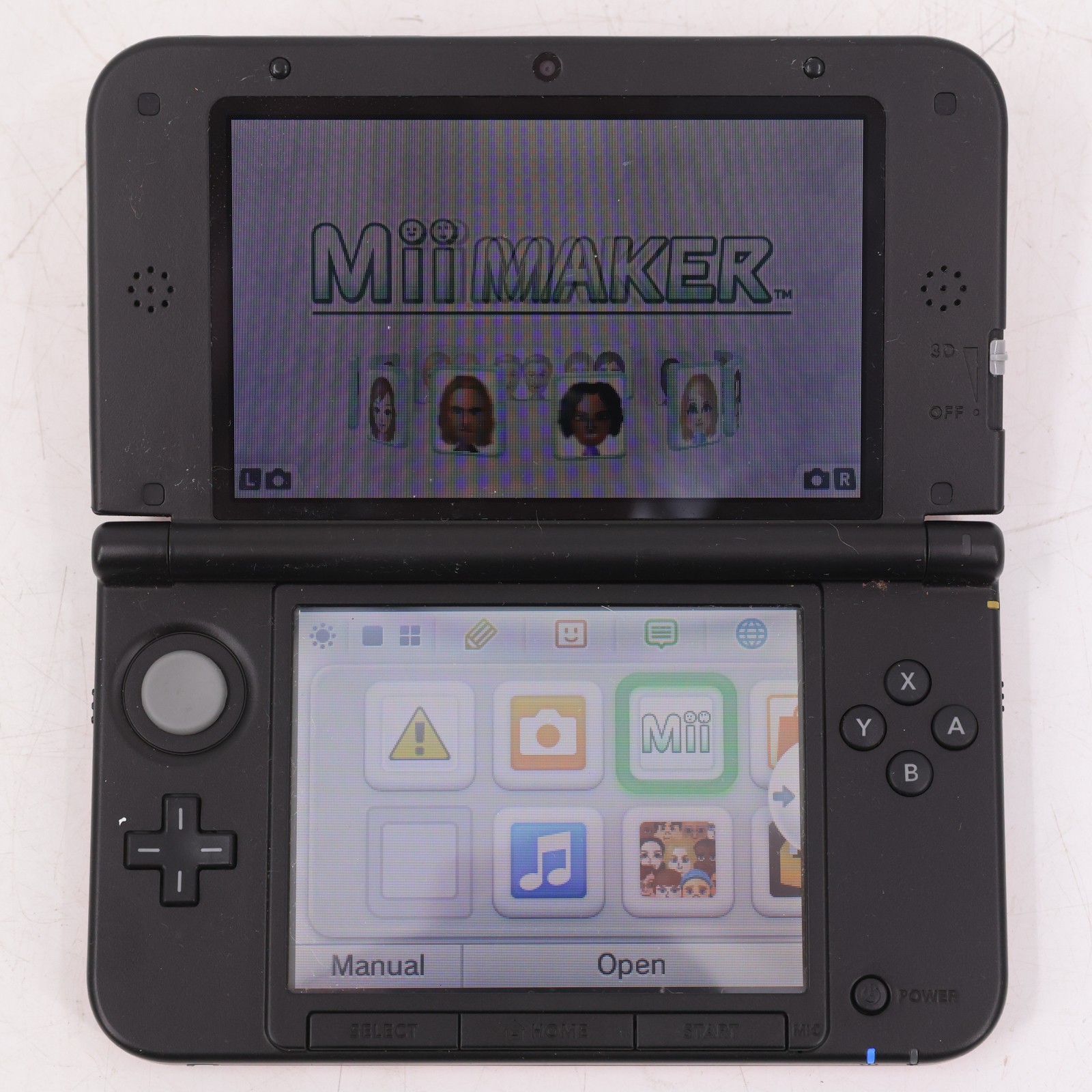 Nintendo 3DS XL Red/Black Console Bundle 6 Games