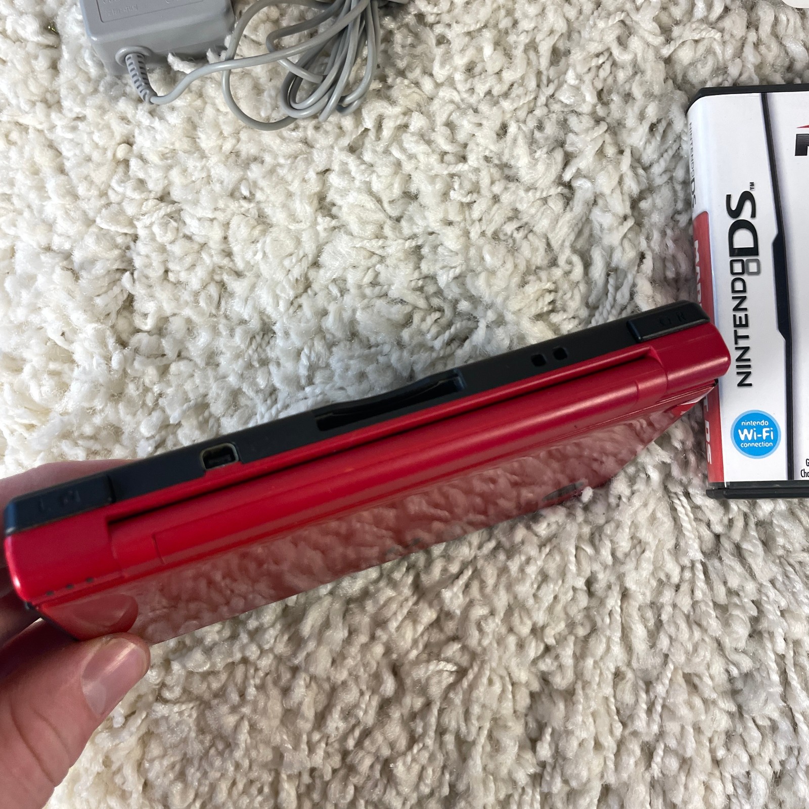 Nintendo DSi XL 25th Anniversary Super Mario Bros. Red Handheld UTL-001 in Box