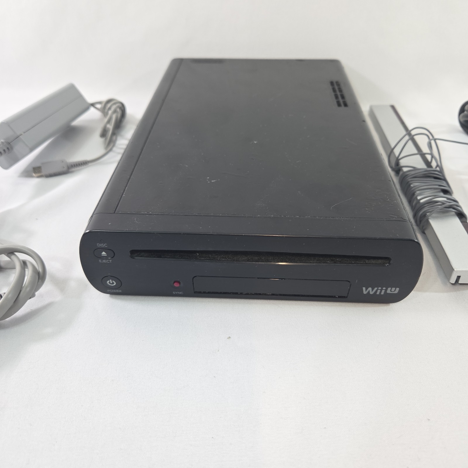 Nintendo Wii U WUP-101(02) 32GB Black Console Only *No Gamepad* Tested *READ*
