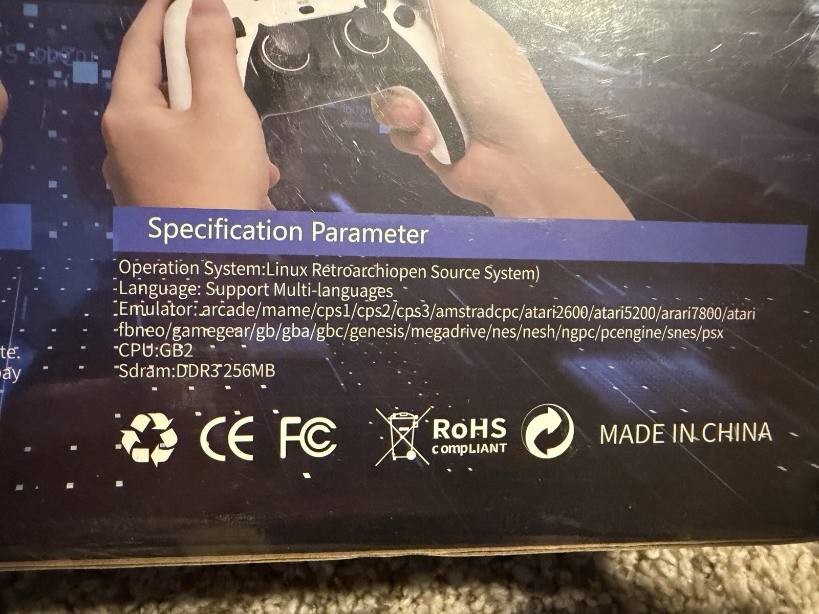 PLAY 20K+ Wireless Console, 2 Player, 3D Game, 4K UHD, AND G9 Handheld W/666