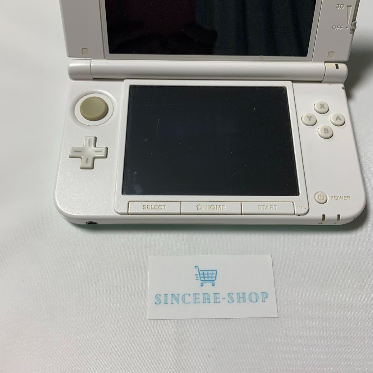 USED Japanese Nintendo 3DS XL LL MINT WHITE SPR-001 only console