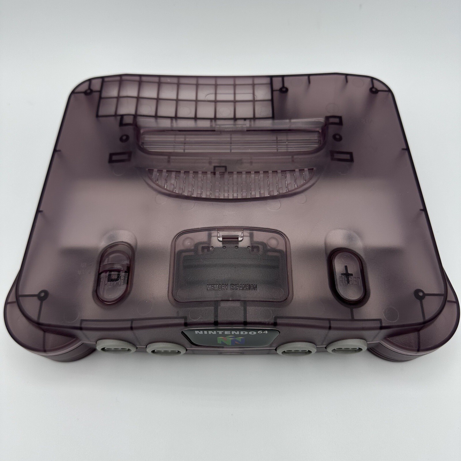 NEW Nintendo 64 N64 Limited Clear Atomic Purple Custom Console Only Funtastic