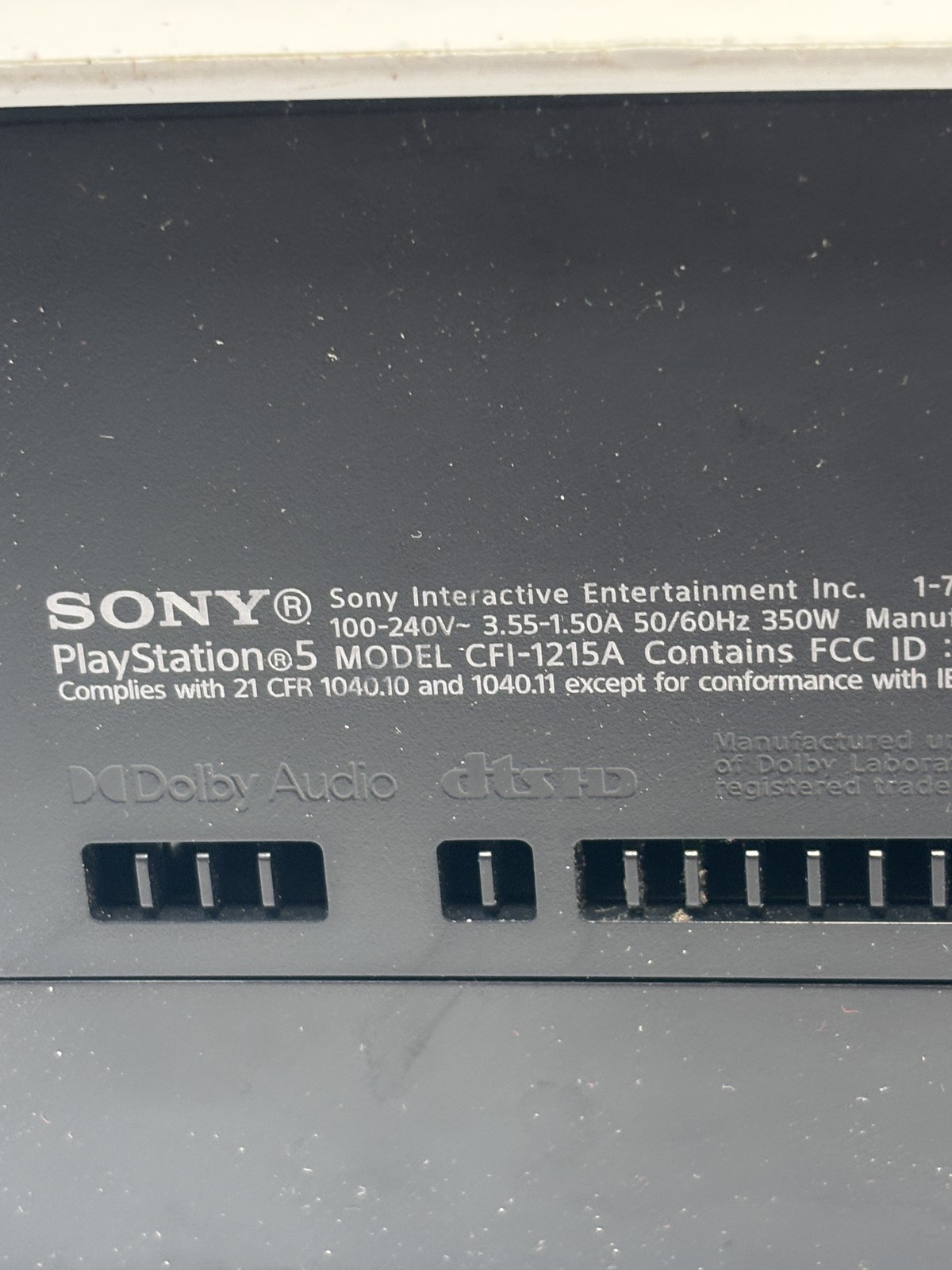 Sony PlayStation 5 CFI-1215A Blu-ray Edition 825GB SSD Video Game Console 3176