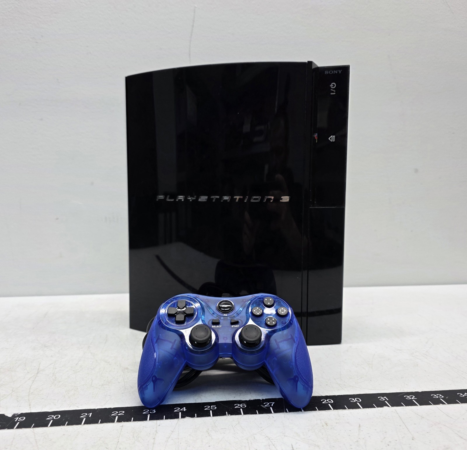 Sony PlayStation 3 PS3 Fat Console 20GB CECHB01 Backwards Compatible w PS1 & PS2