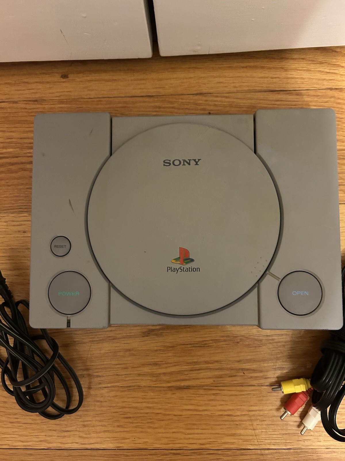 Sony PlayStation 1 – PS1 – SCPH-5501 System Bundle – AV & Power Cord Only