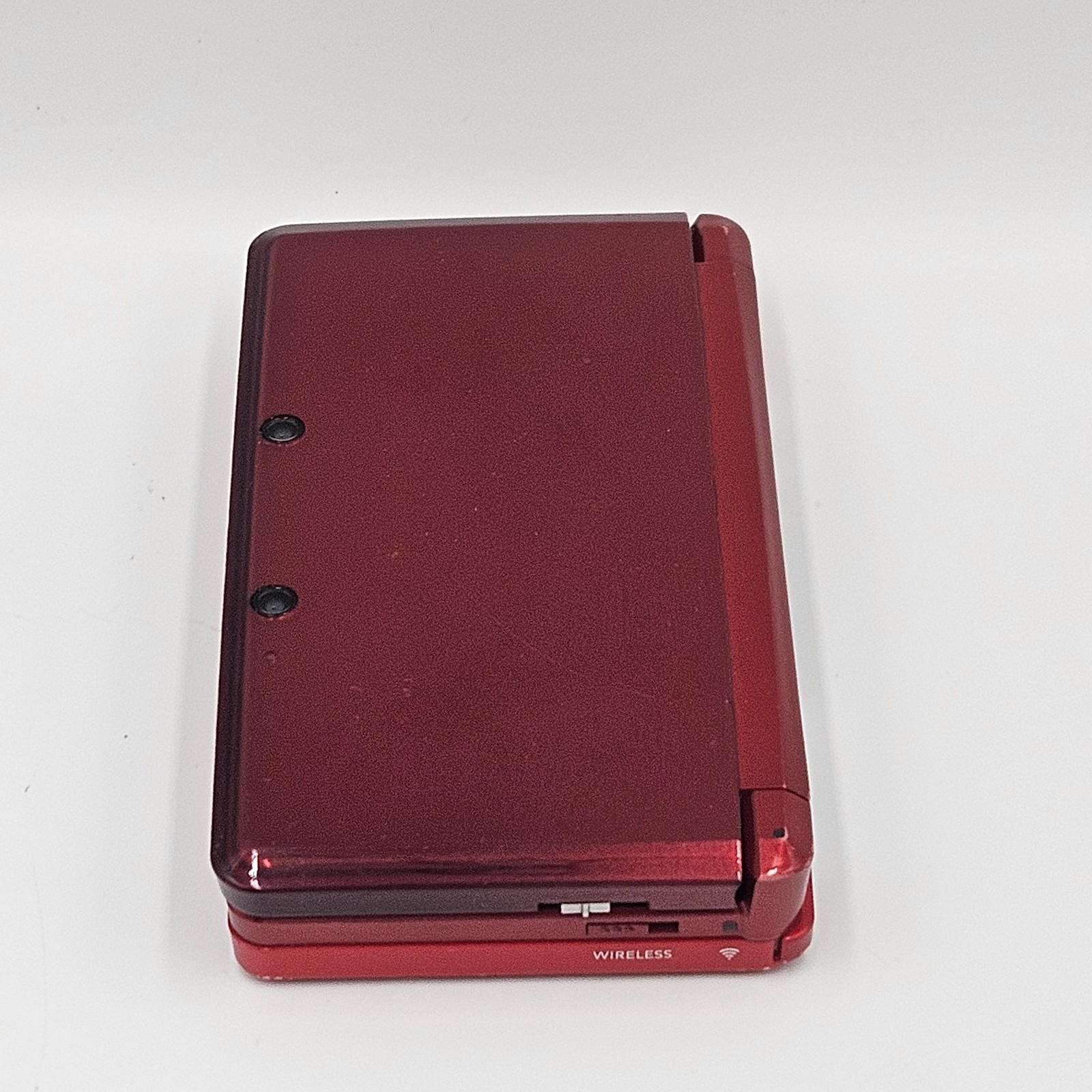 Nintendo 3DS Metallic Red – CTR-001 – Enhanced System – SD + 32GB Micro SD