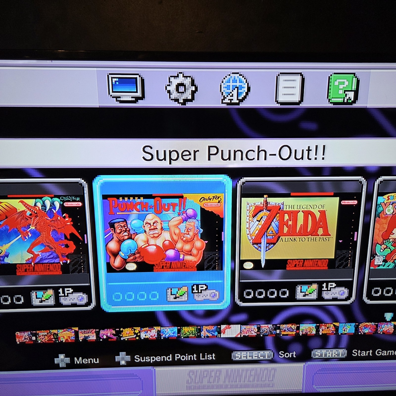 Super Nintendo SNES Mini Classic Console CLV-201 Cables 2- Cordless Controllers