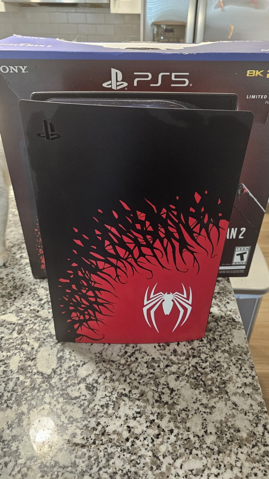 Sony PlayStation 5 PS5 Limited Edition Spider-Man 2 Console 825GB 4K Black/Red