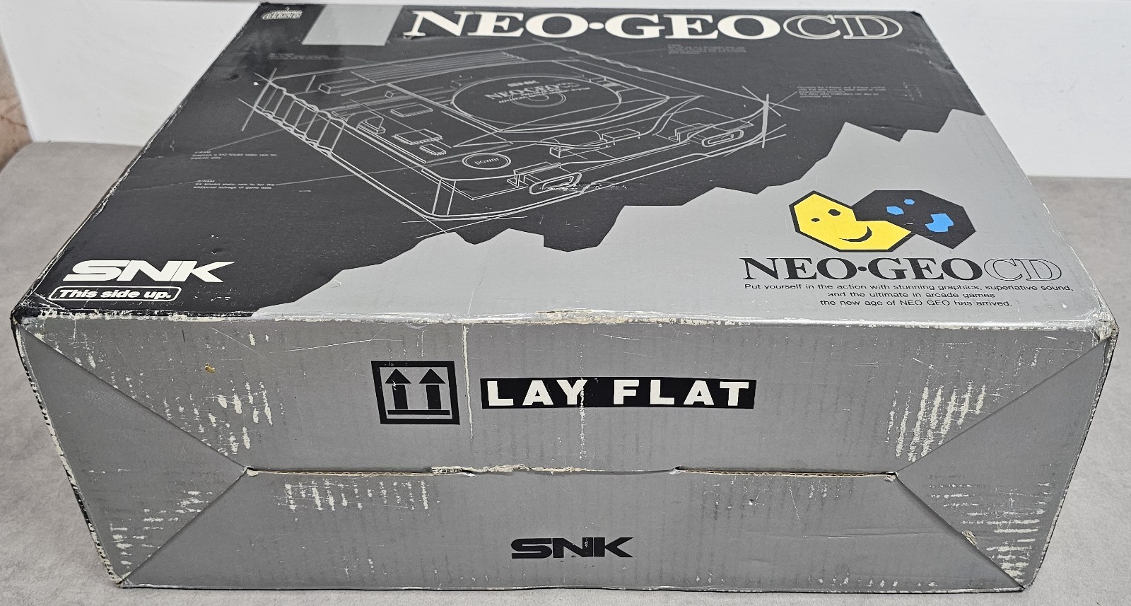 SNK Neo Geo Cd PAL Home Console, Black, RCA Component Connectivity