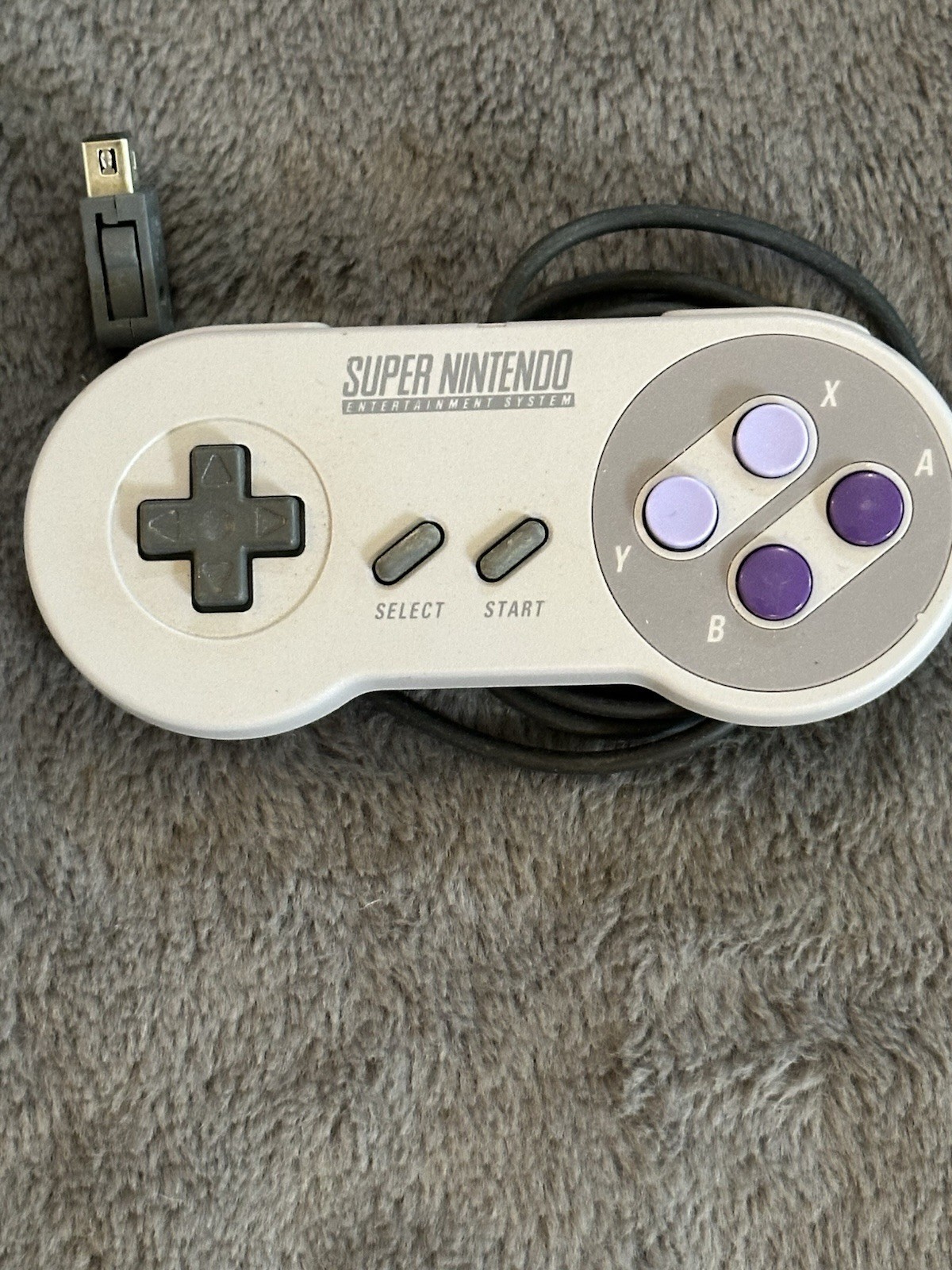 Super Nintendo SNES Classic Mini Console OEM Authentic CLV-201 2 Controllers