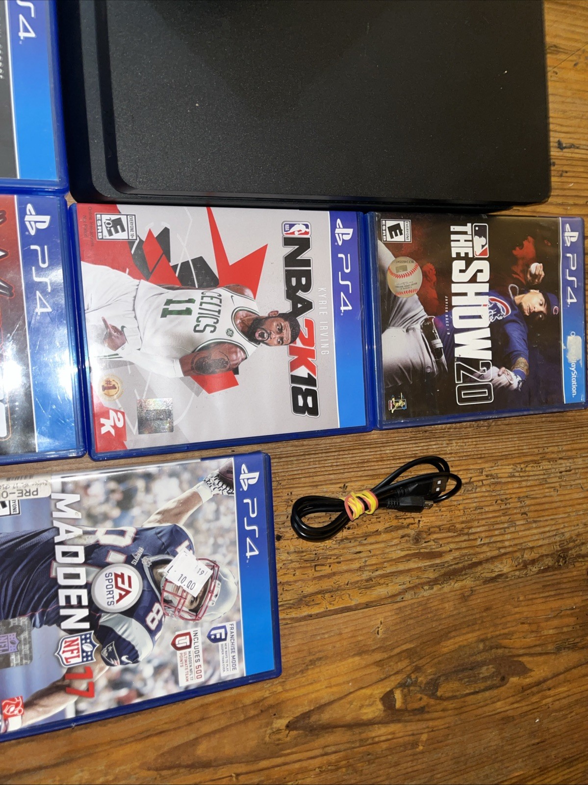 Sony PlayStation 4 PS4 Slim 500gb Bundle – CUH-2115A – 11.50