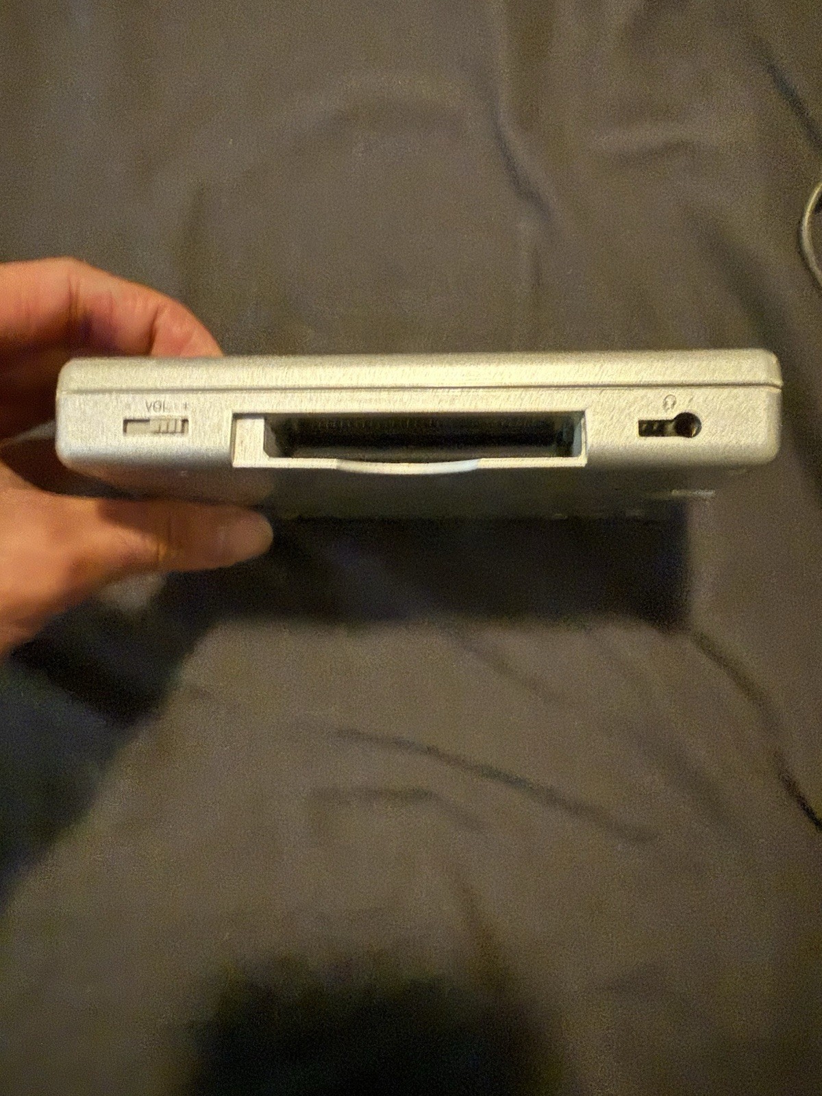 Nintendo DS Lite Handheld System Silver W/ Charger USED WITH ISSUES Please Read