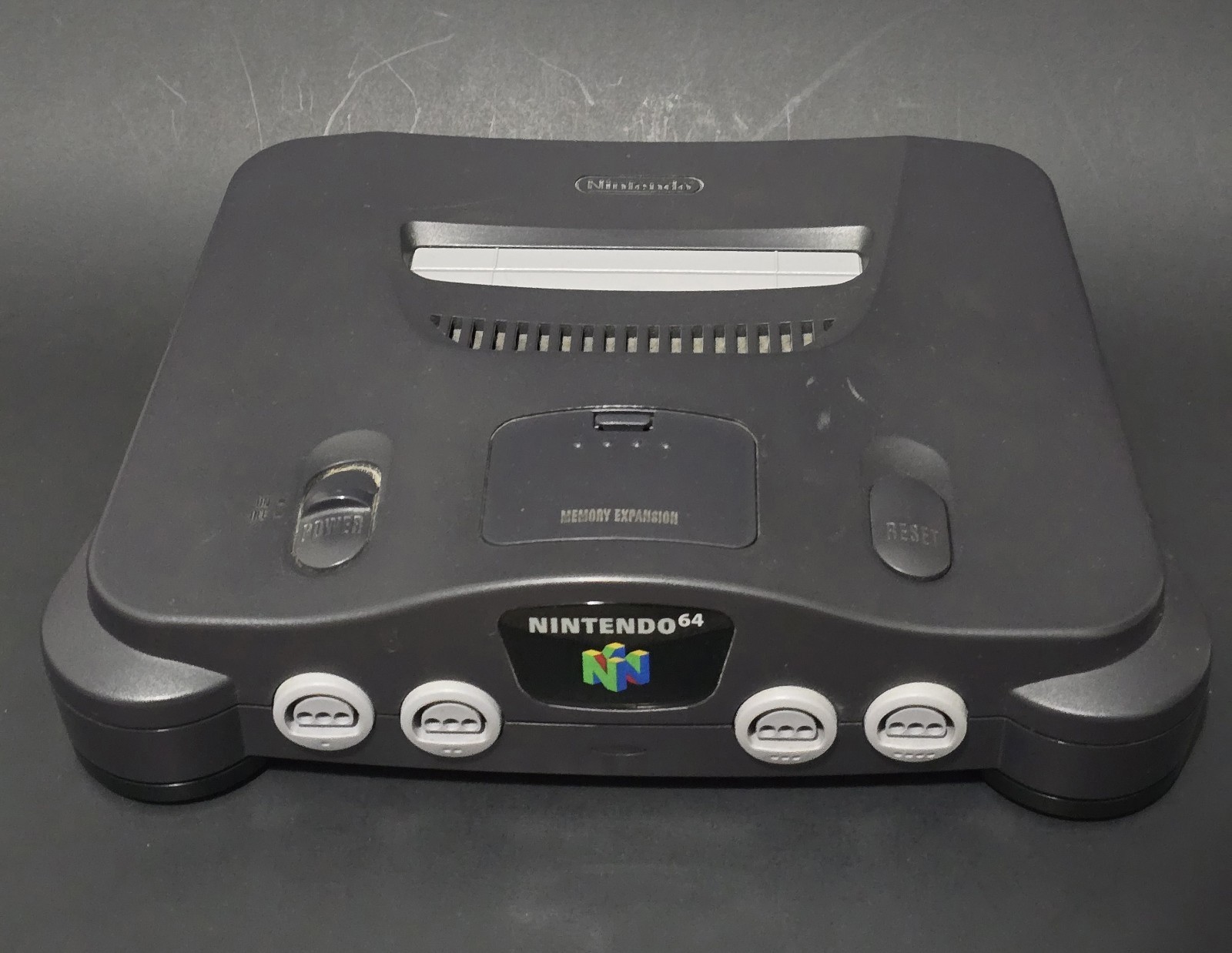 Nintendo N64 Console Bundle 2 Controllers Rumble Pack Memory Card Cables Tested
