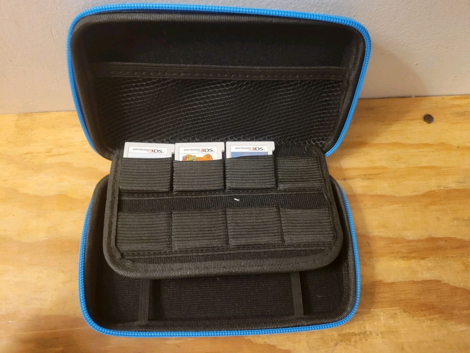 8 Games — 2DS XL Turquoise Blue Game Console with Accessories and Charger
