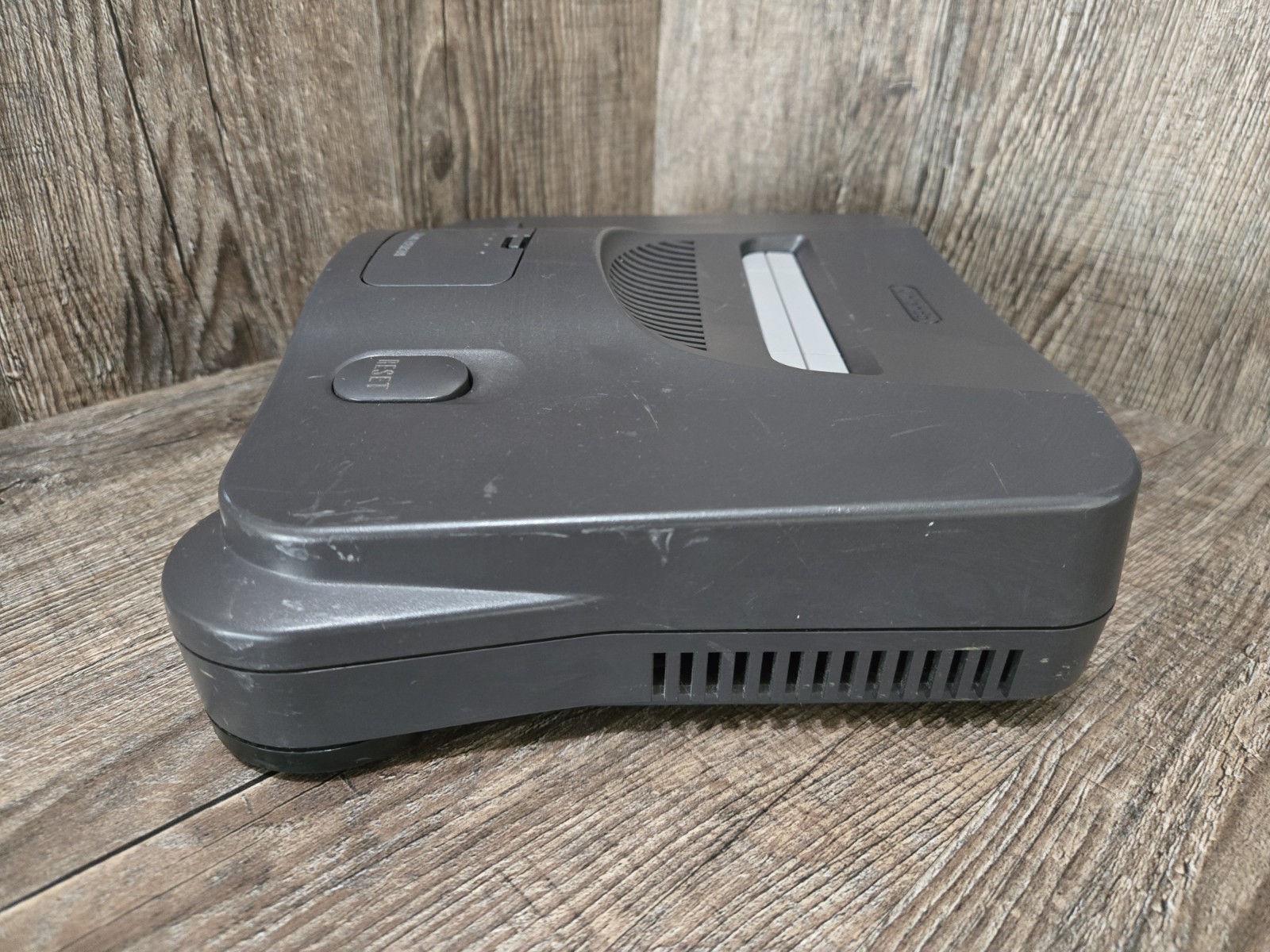 Nintendo 64 Console ONLY – NUS-001 (USA) – Charcoal + Jumper Pak