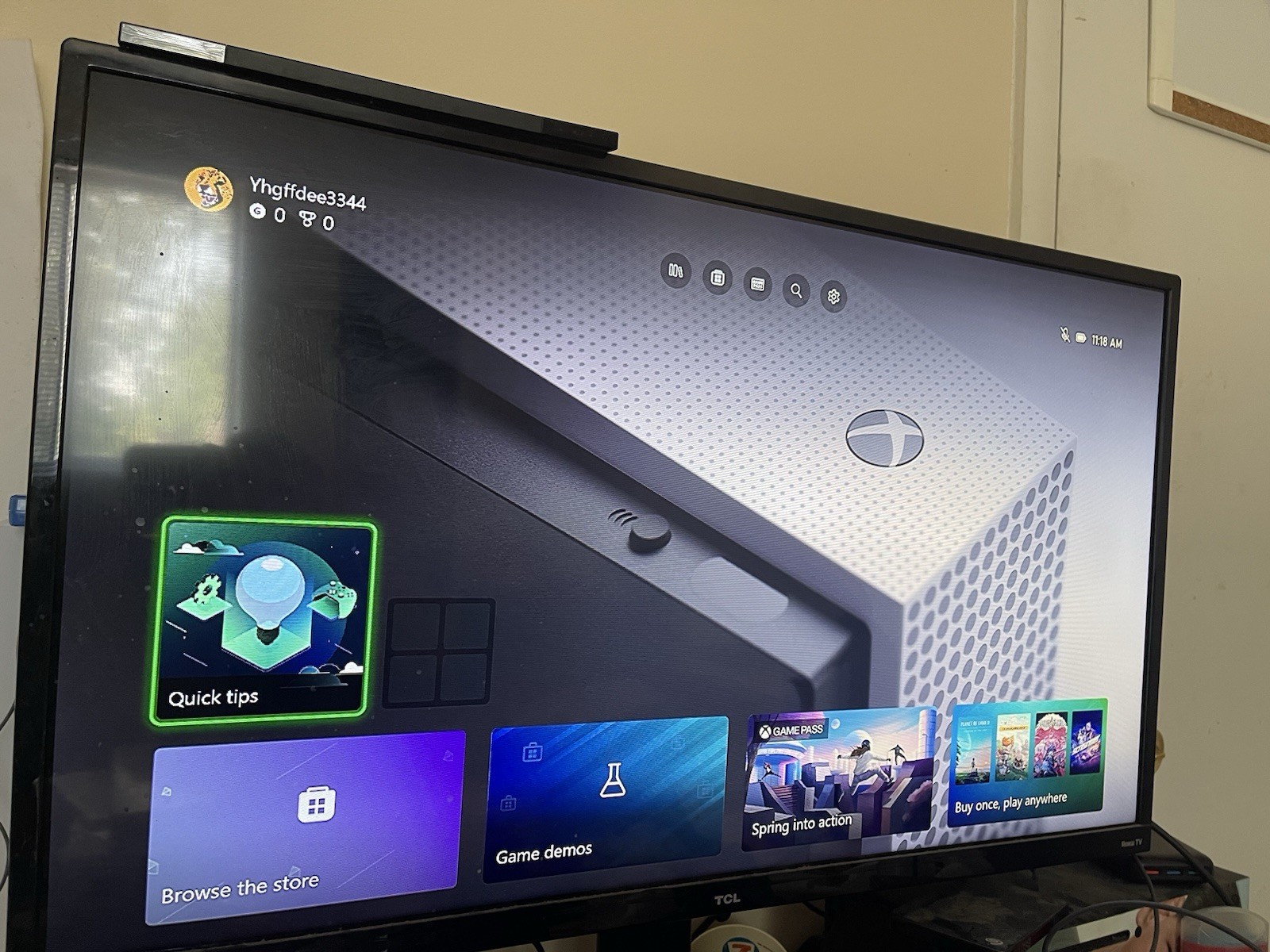 Microsoft Xbox One S Console 500gb Faulty Disc Drive For Parts