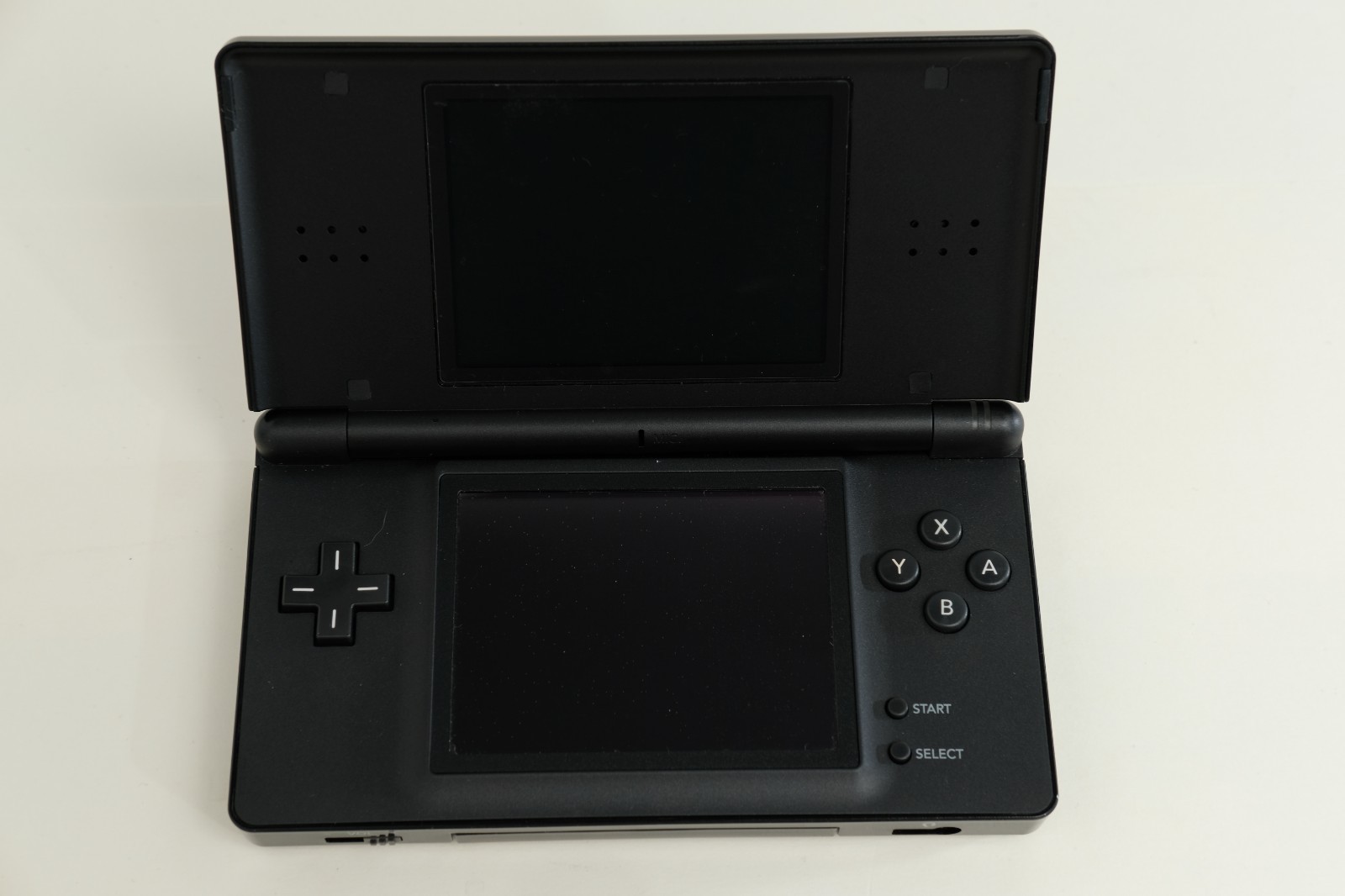 Nintendo DS Lite USG-001 Onyx Black Console w/ nice box ALL OEM matching serial
