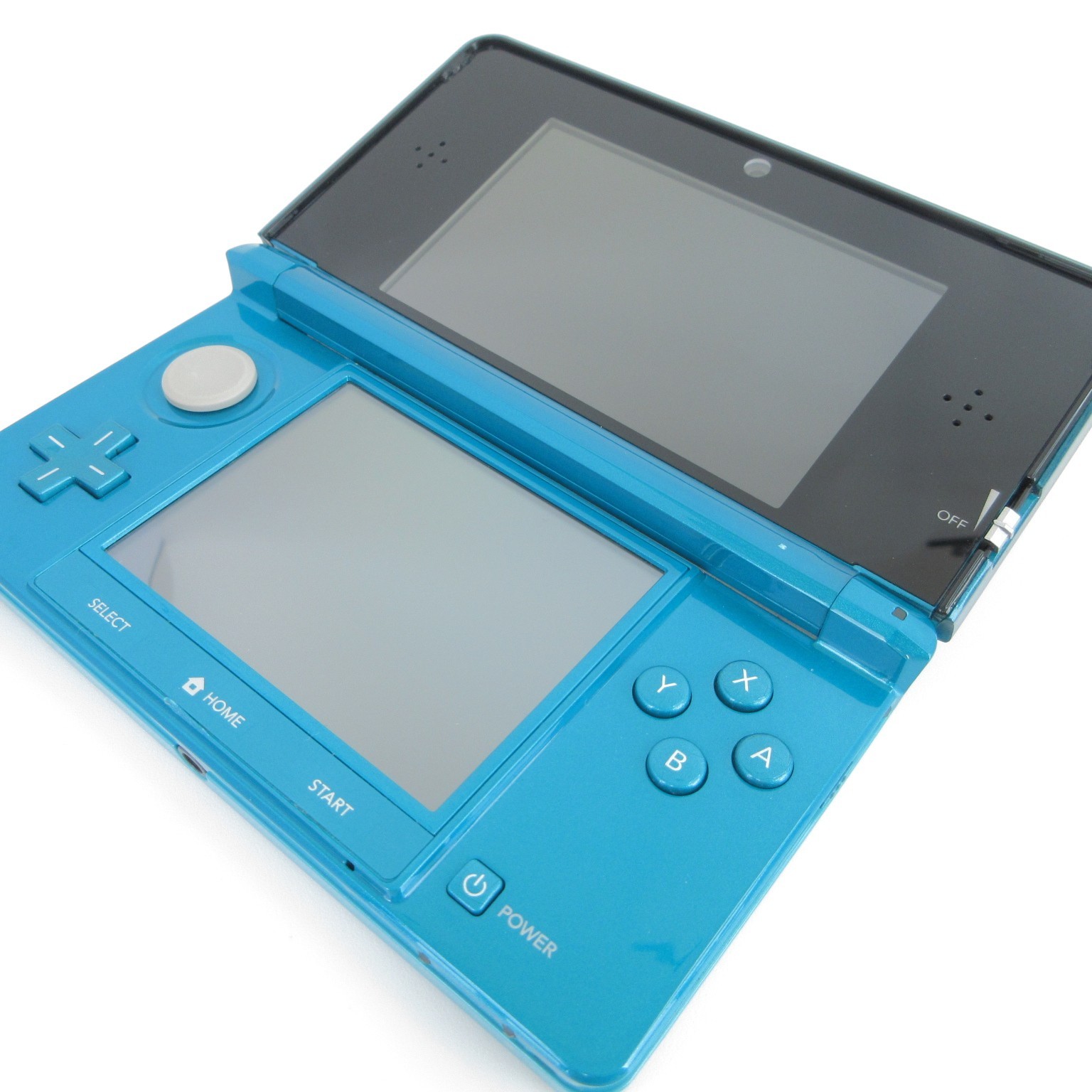 【Excellent】Nintendo 3DS Aqua Blue Console ONLY Japanese Edition #DEN0922/13