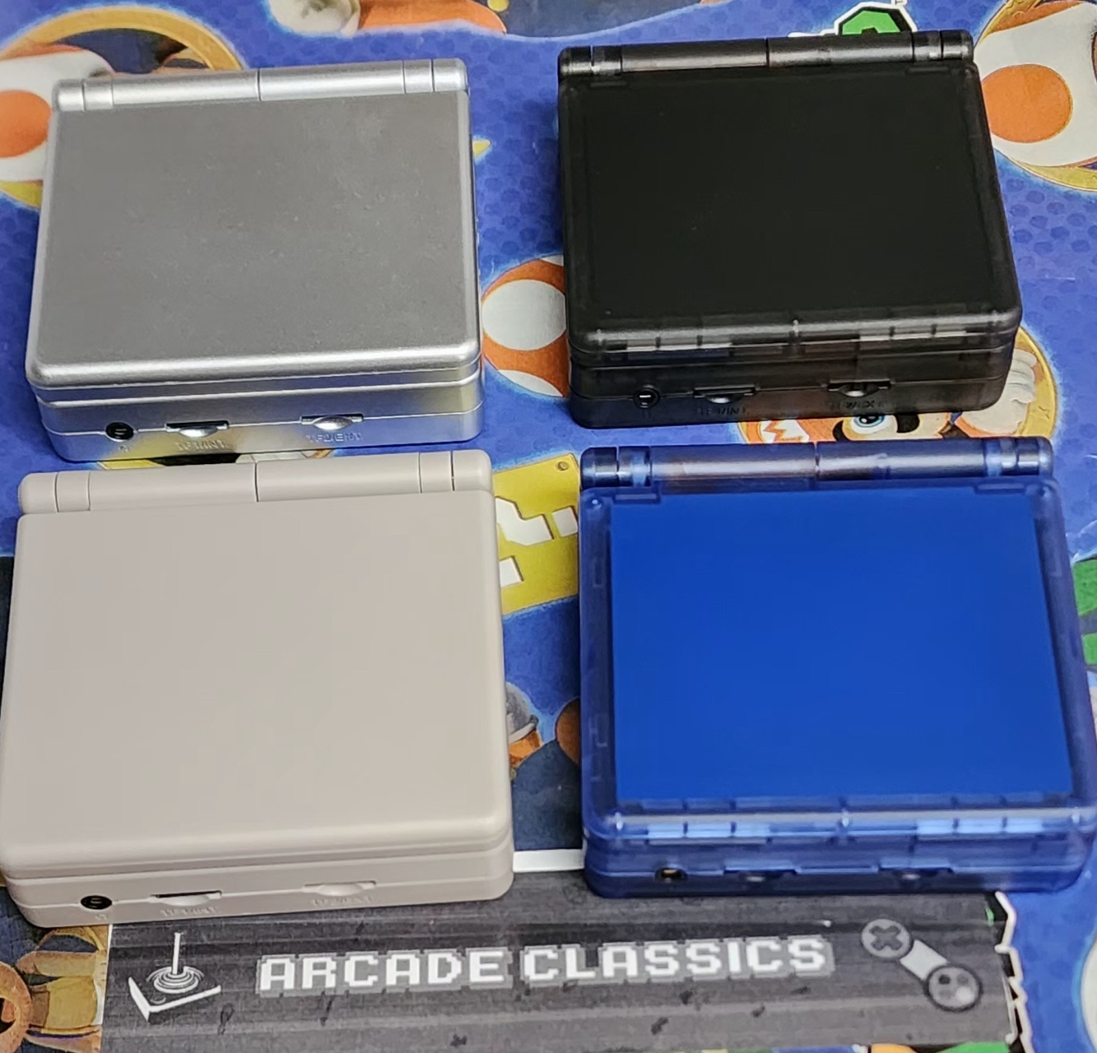 New Anbernic RG35XX SP + Case 128GB clamshell GBA SP Retro Gaming Console