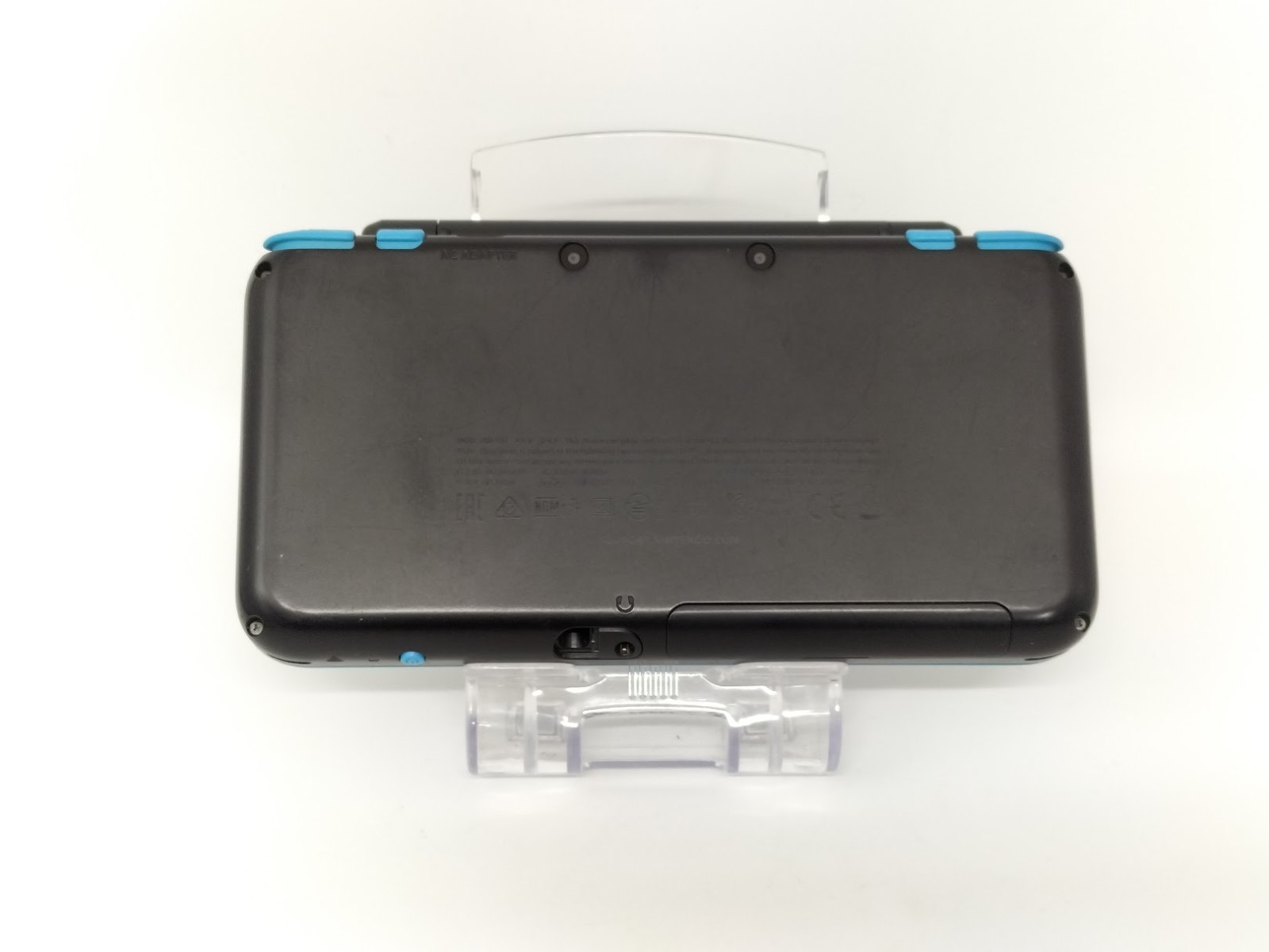 B7131 Nintendo new 2DS console LL XL Black x Turquoise Japan w/pen