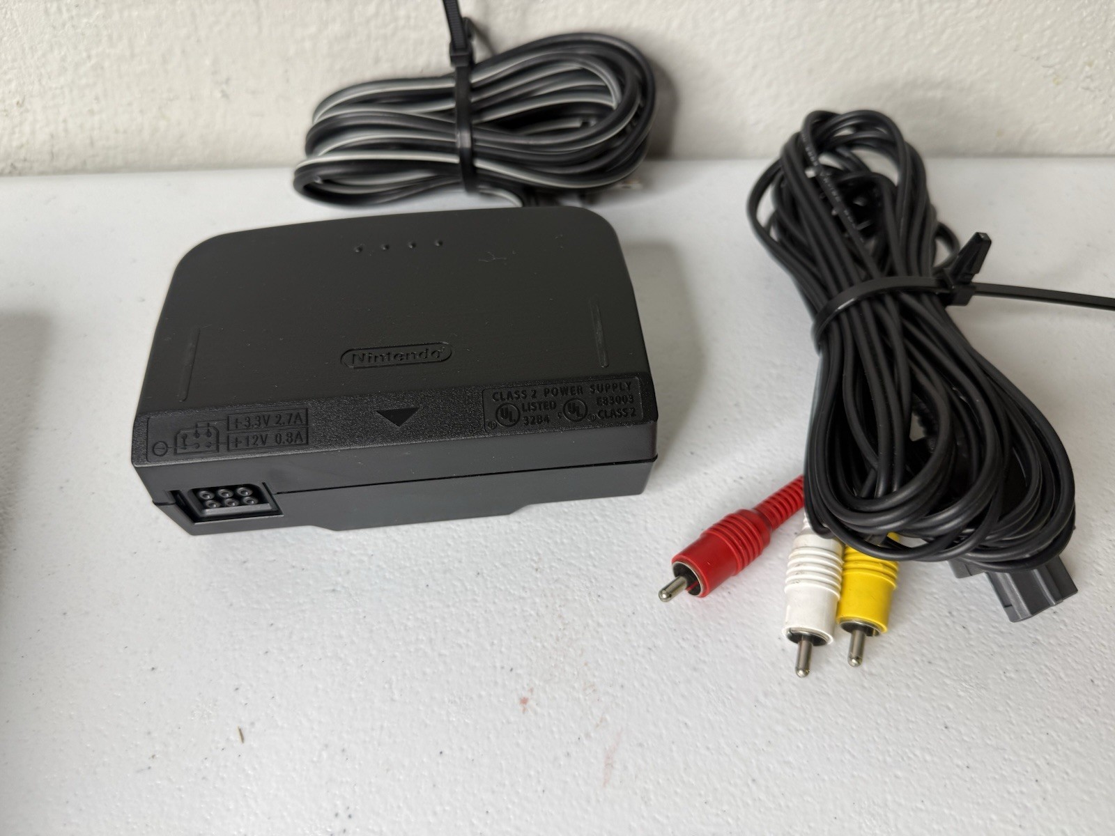 Nintendo 64 Home Console – Black With OEM Controller And Memory Card Tested