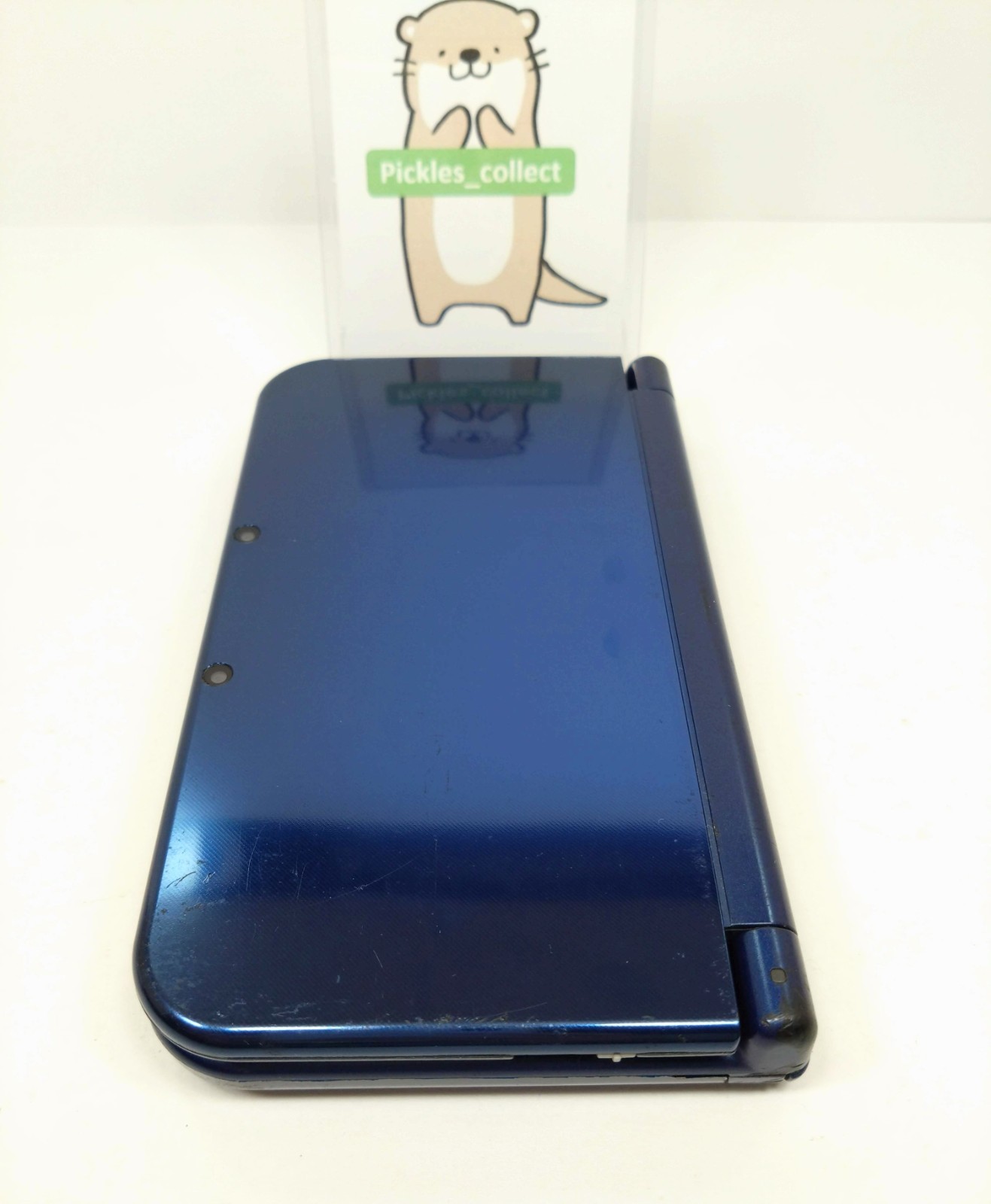 Nintendo New 3DS LL XL Metallic Blue RED-001 w/Stylus 4GB Japanese Tested 0511E