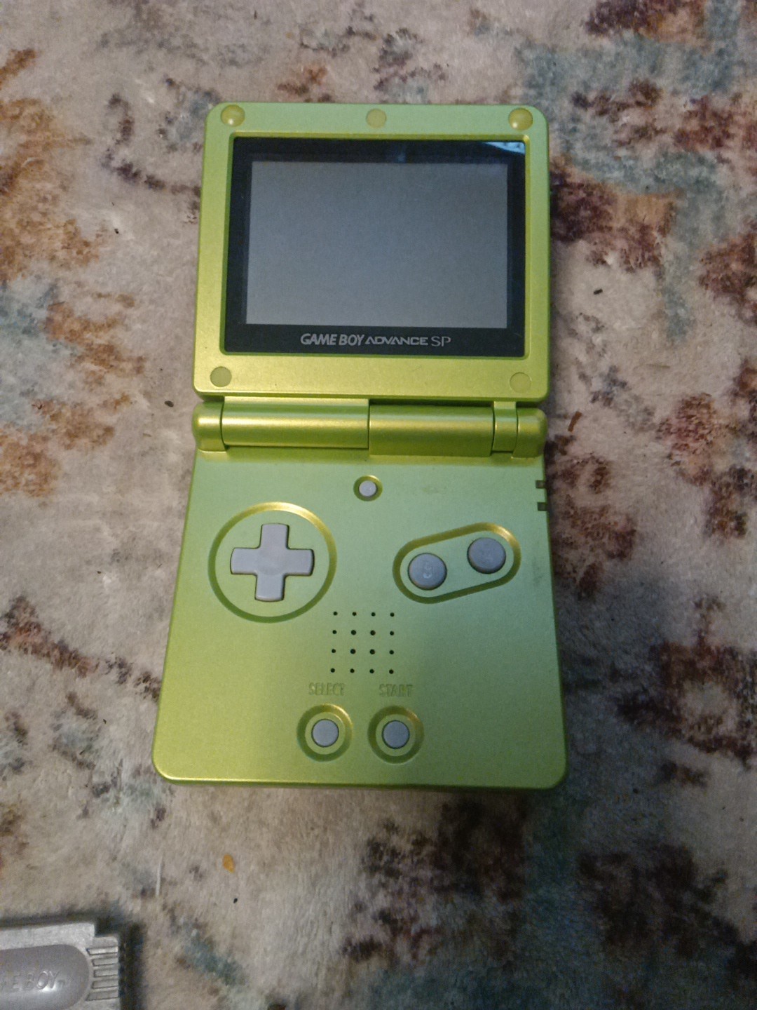 Nintendo Gameboy Advance GBA SP Lime Green AGS-001 Great Condition TESTED WORKS