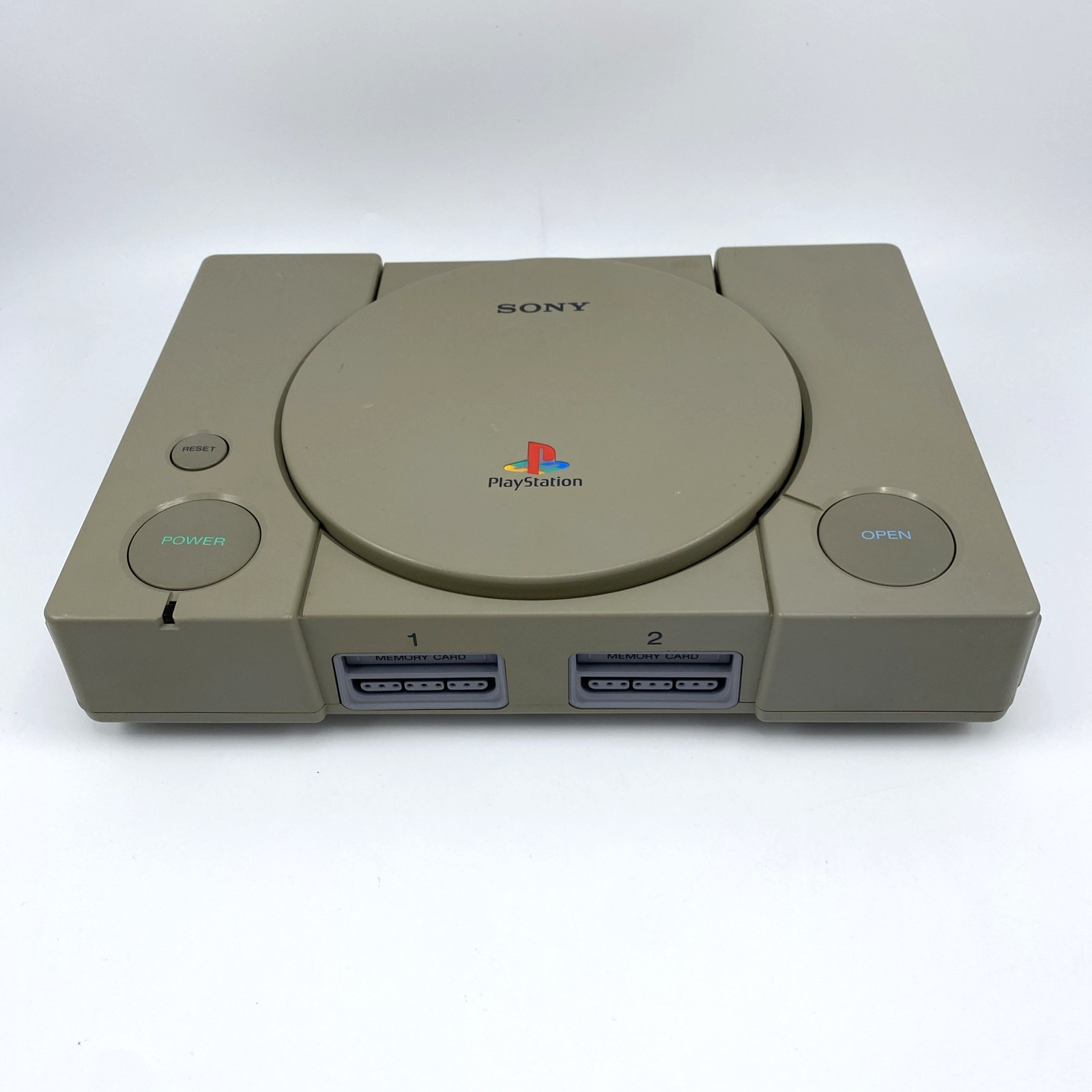 Sony PlayStation SCPH-5501 Game Console w/ 2 Controllers, 1 Game & Memory Card