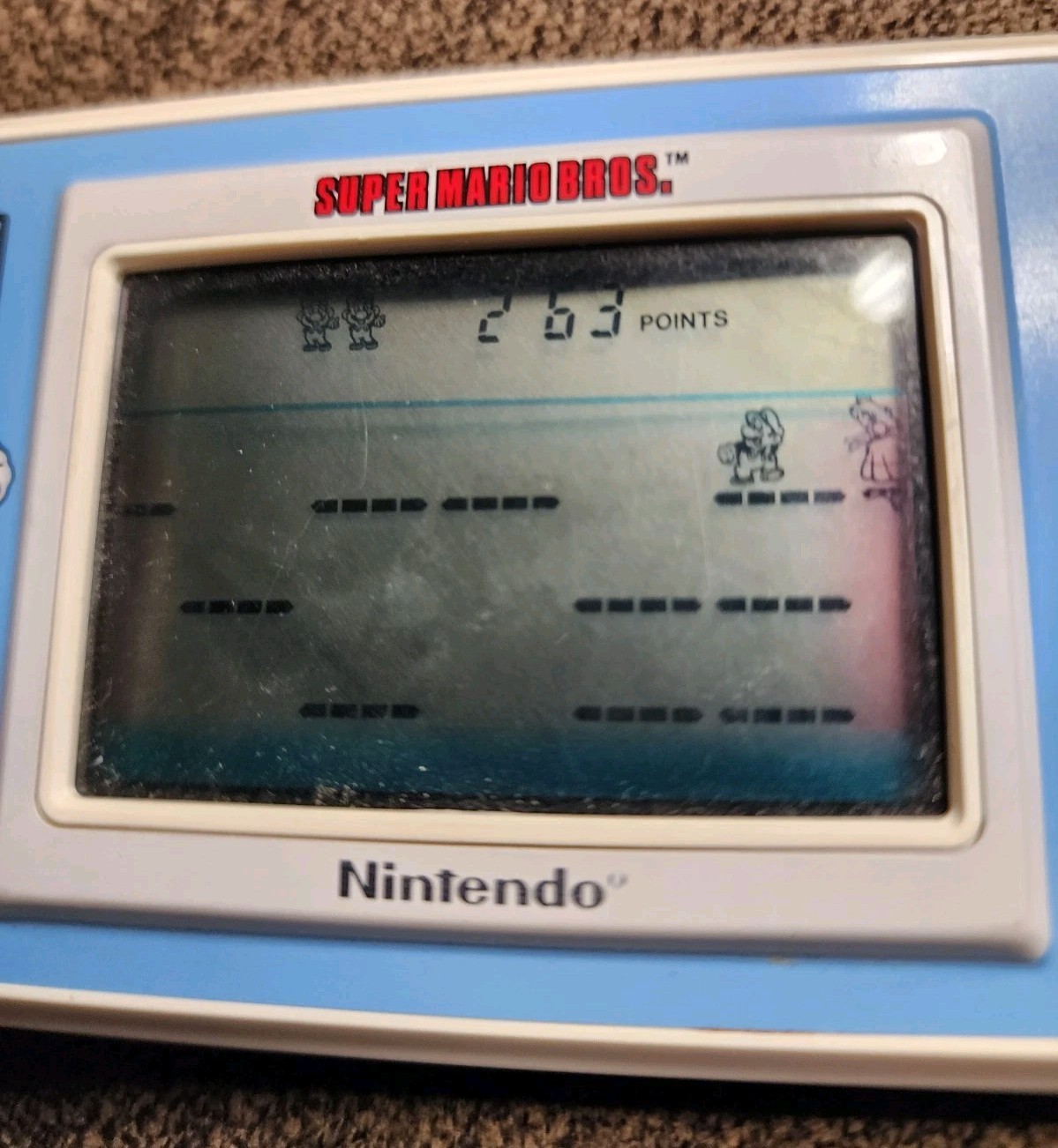 Nintendo Game And Watch – Super Mario Bros 1988 Tested And Works Great! OG Owner