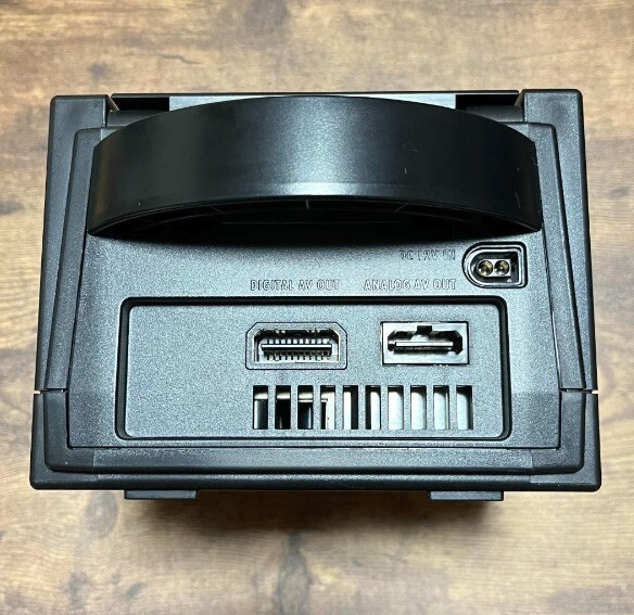 GameCube GC DOL-001 Black Full Set Game Console Nintendo Tested , Free Ship