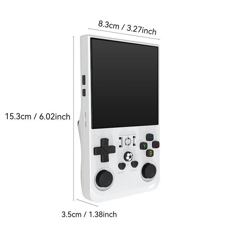 128GB,R36MAX Handheld Game Console 4.0 Inch IPS Screen,22000+ Games, Video Games