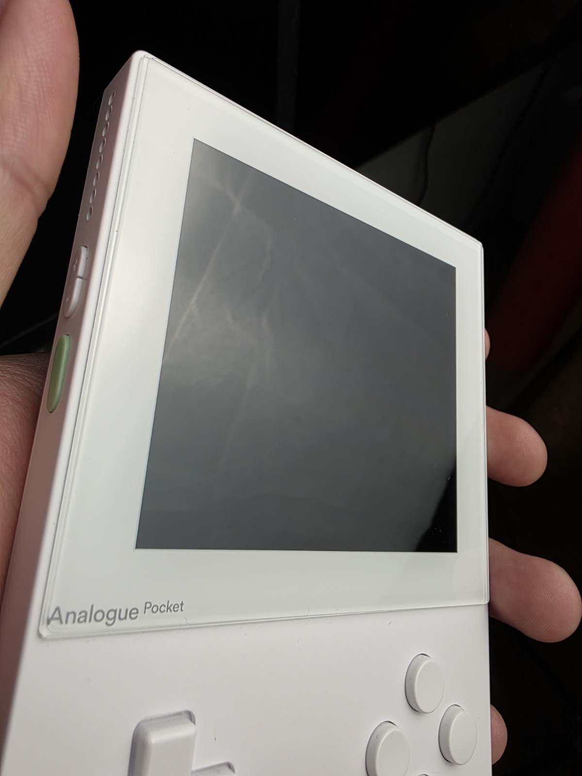 Analogue Pocket Handheld Console [white] – [Mint] Mystery Game Included !
