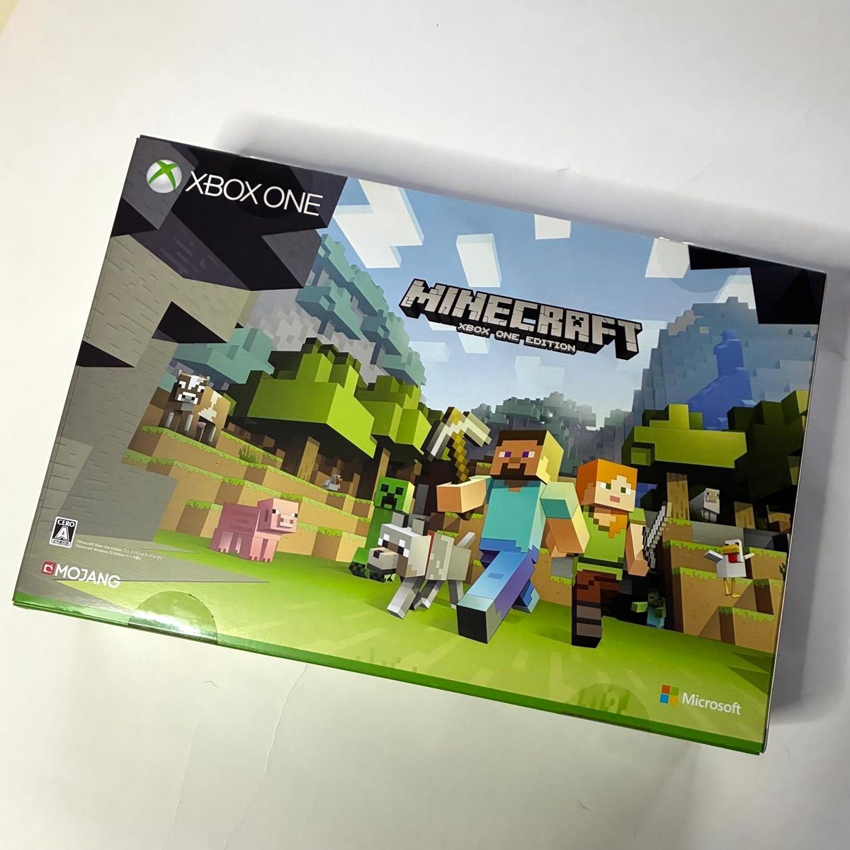 Xbox One S 500GB Minecraft Bundle – Used Good Condition – Ultra HD – Japan Model