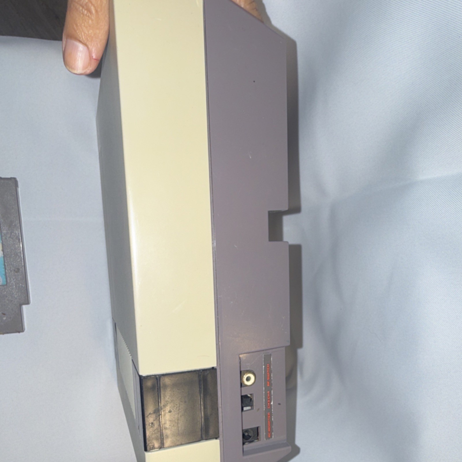 Nintendo Entertainment System NES-001 Console Gray/Beige RF Composite RCA